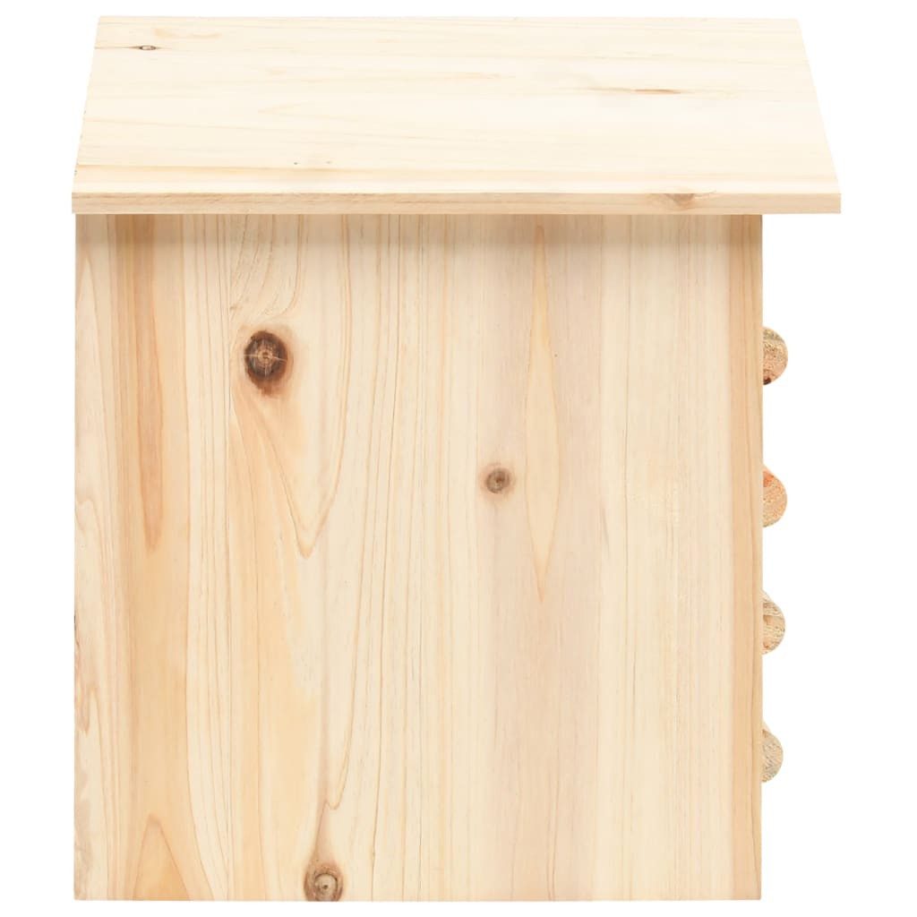 vidaXL Nistkasten Fledermauskasten Tanne Massivholz 30x20x38 cm