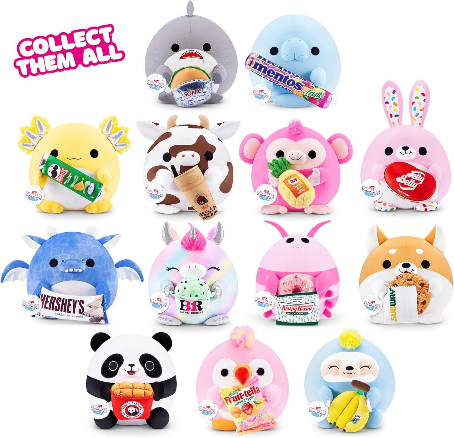 ZURU Plüschfigur Snackles Axolotl Leon mit günstig online kaufen