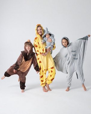 Corimori Jumpsuit Flauschiges Manta Rochen-Kostüm für Kinder,  Karneval Fasching Kostüm (1-tlg) Unterwasser-Welt