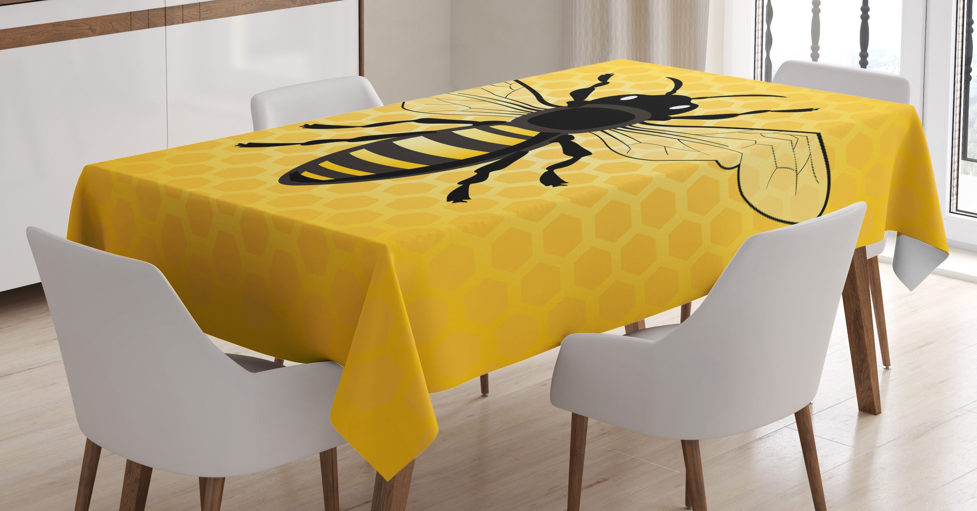 Tischdecke den geeignet Außen Farbfest Detailansicht Bereich Abakuhaus Für Farben, Insekten Bienenkönigin Klare von Waschbar