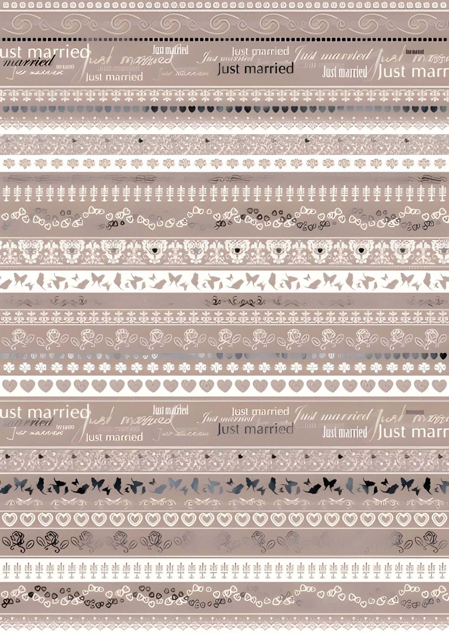 Heyda Transparentpapier HEYDA Transp.papier A4 MarriedBord weiss 204878808