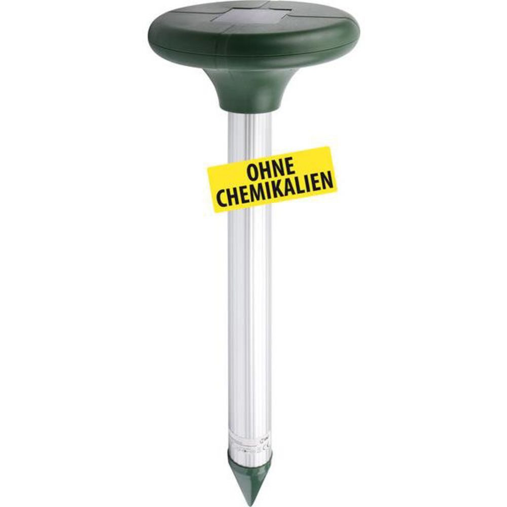 Go Europe Insektenschutz-Vorhang H+H MV 250 Solar Wühltiervertreiber Alu Insektenschutz, (1-St), Solarmodul, Vibration, 400–1.000 Hz, witterungs- und UV-beständig