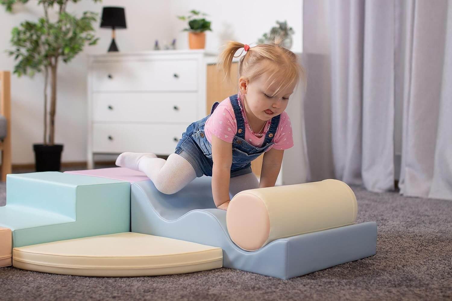 IGLUSoftplay IGLU SET 28 Explorer - verschiedenen Farben - Schaumstoffbaustein SET Spielbauklötze, (Set), Produktursprung: Lettland, Altersempfehlung: 1–2 Jahre,5 kg / 3