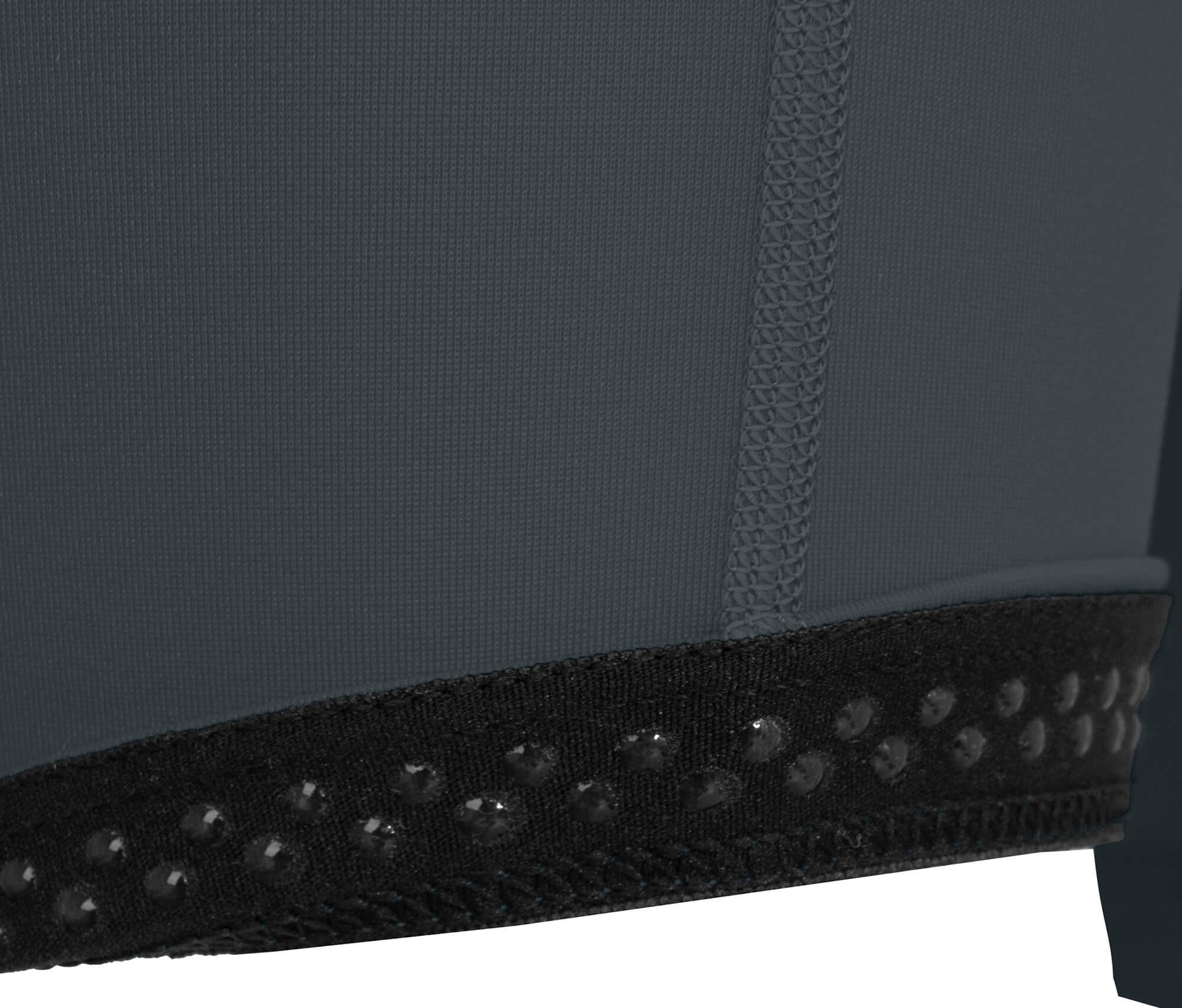 Fahrradhose MIKELI COMFORT (mit Sitzpolster) Herren Fahrrad Unterhose, bielastisch, komfortabel, Normalgrößen, dunkel grau