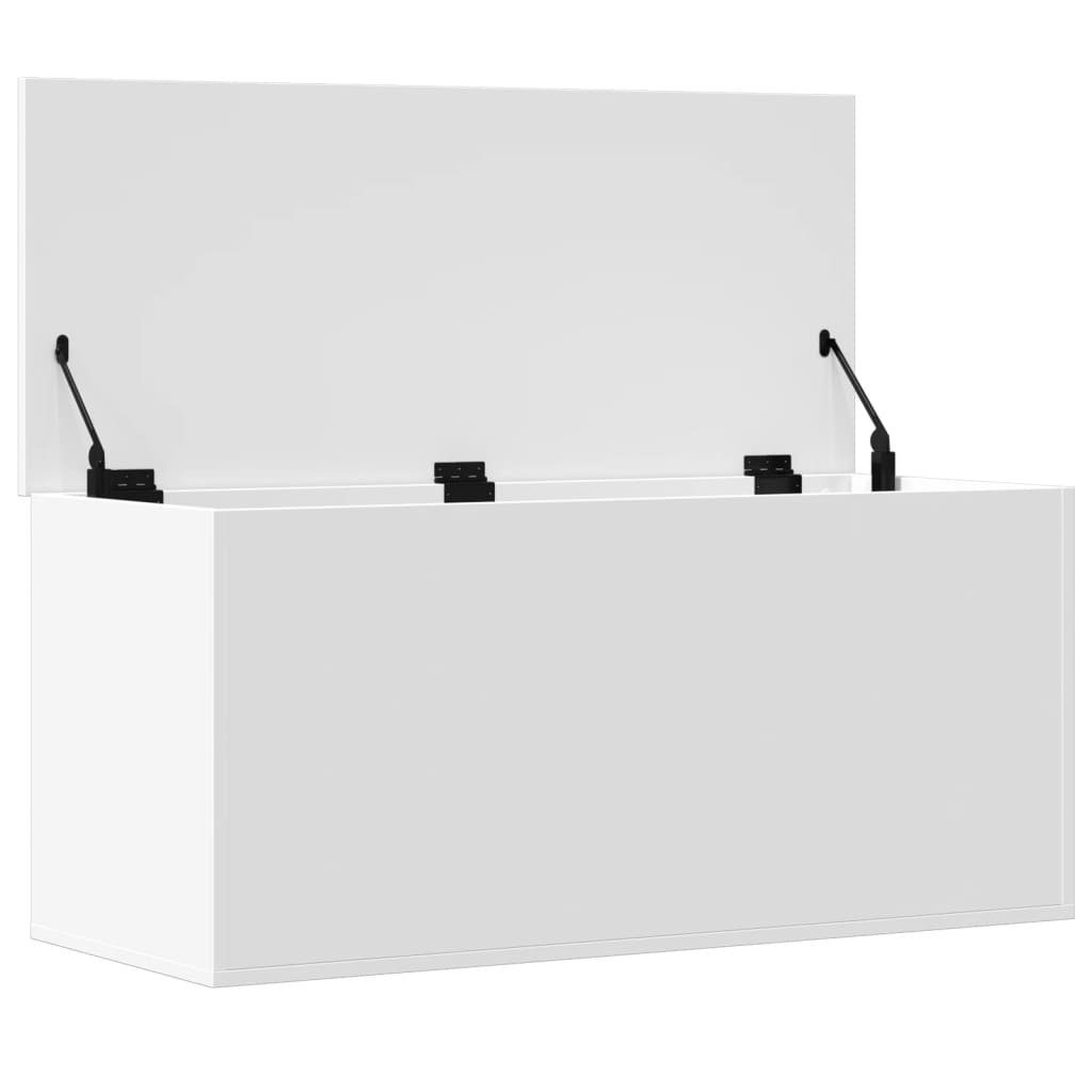 vidaXL Truhe 100 x 42 x 46 cm Holzkiste Box Truhe Lagerkiste Aufbewahrungsbox mit D