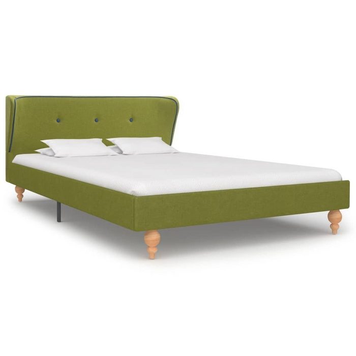 möbelando Bett Pentling aus Polyester in Grün. Abmessungen (L/B/H) 197x125x74 cm
