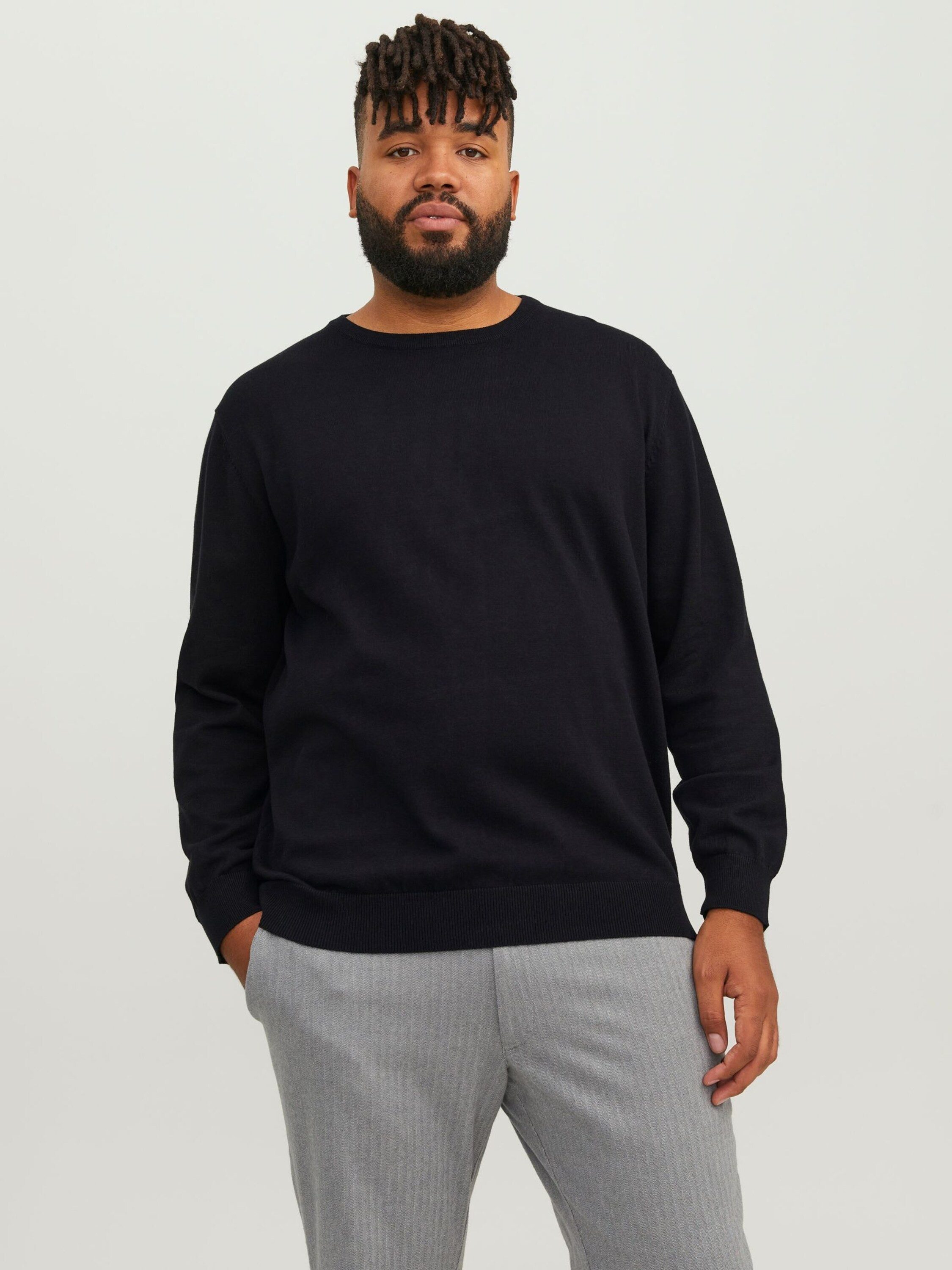 Jack & Jones PlusSize Rundhalspullover (1-tlg) günstig online kaufen