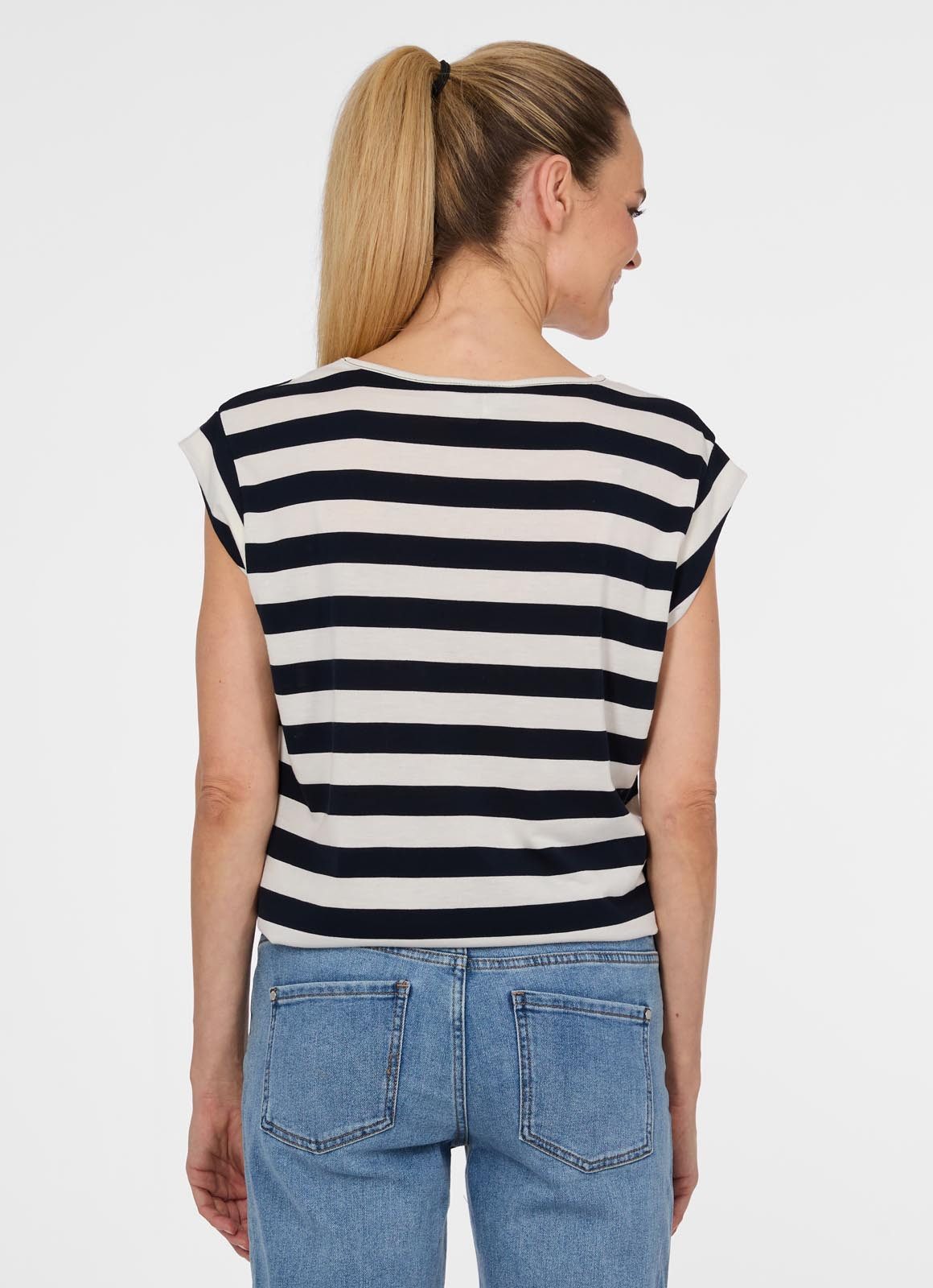 Ragwear T-Shirt TULSA STRIPES in Jersey-Qualität, normale Passform, mit geradem Abschluss