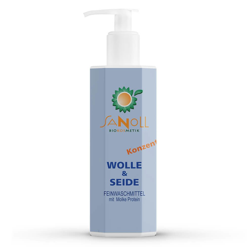 Sanoll Wolle & Seide - Feinwaschmittel Konzentrat 300ml Reinigungskonzentrat