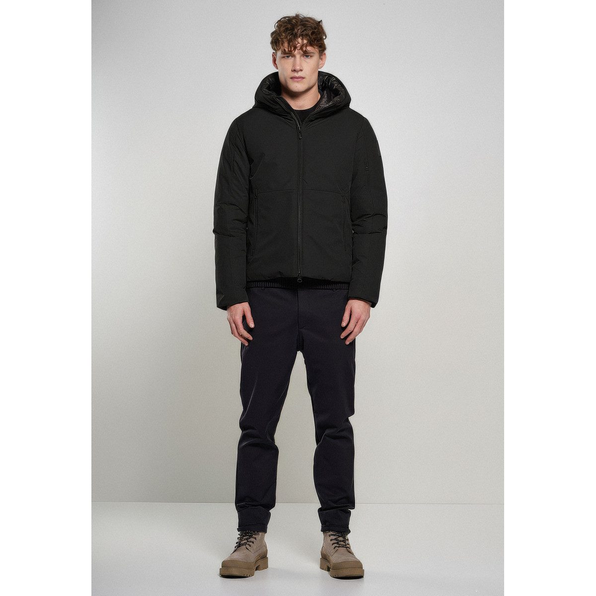 Bomboogie Winterjacke Berlin Herren Mantel, Parka, Steppjacke, Anorak, Outdoorjacke