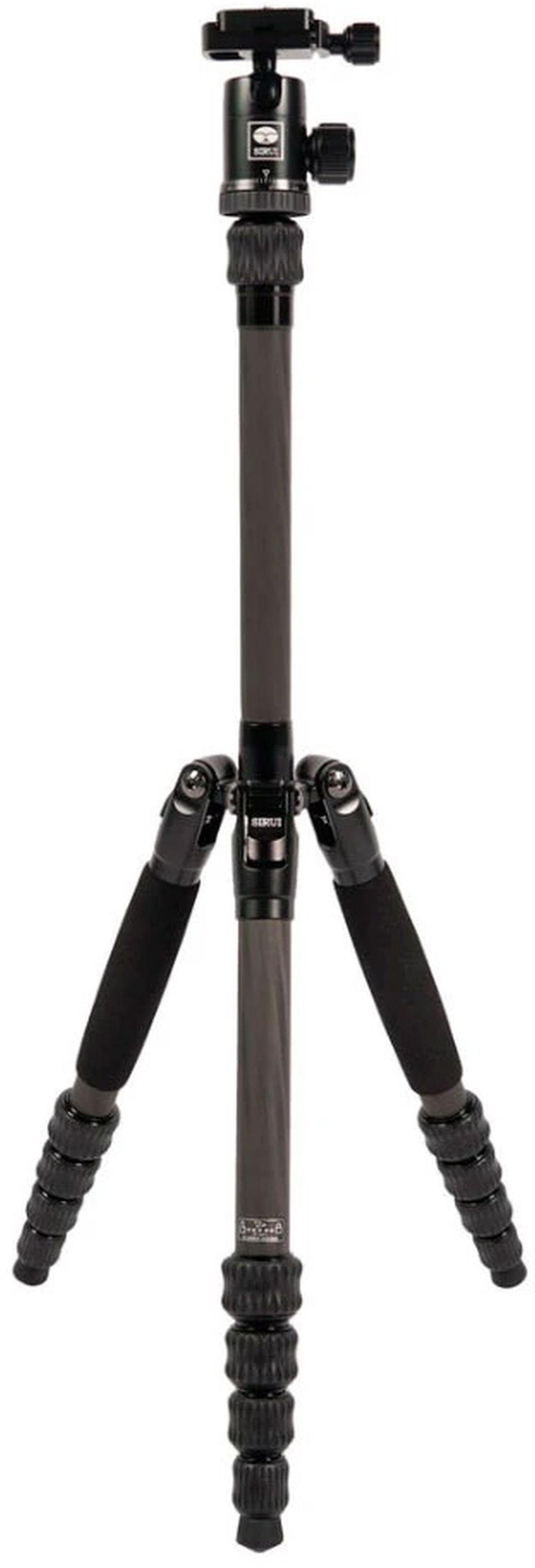 Traveler 5C Reisestativ Carbon mit Kopf Stativhalterung