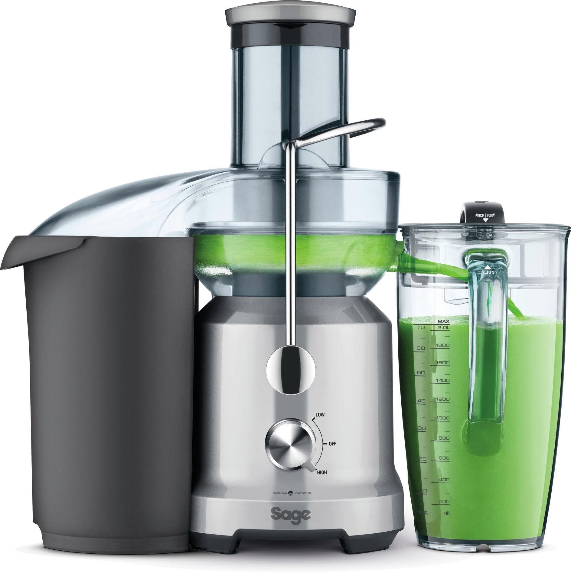 Sage Entsafter the Nutri Juicer Cold, SJE430SIL2, 1250 W