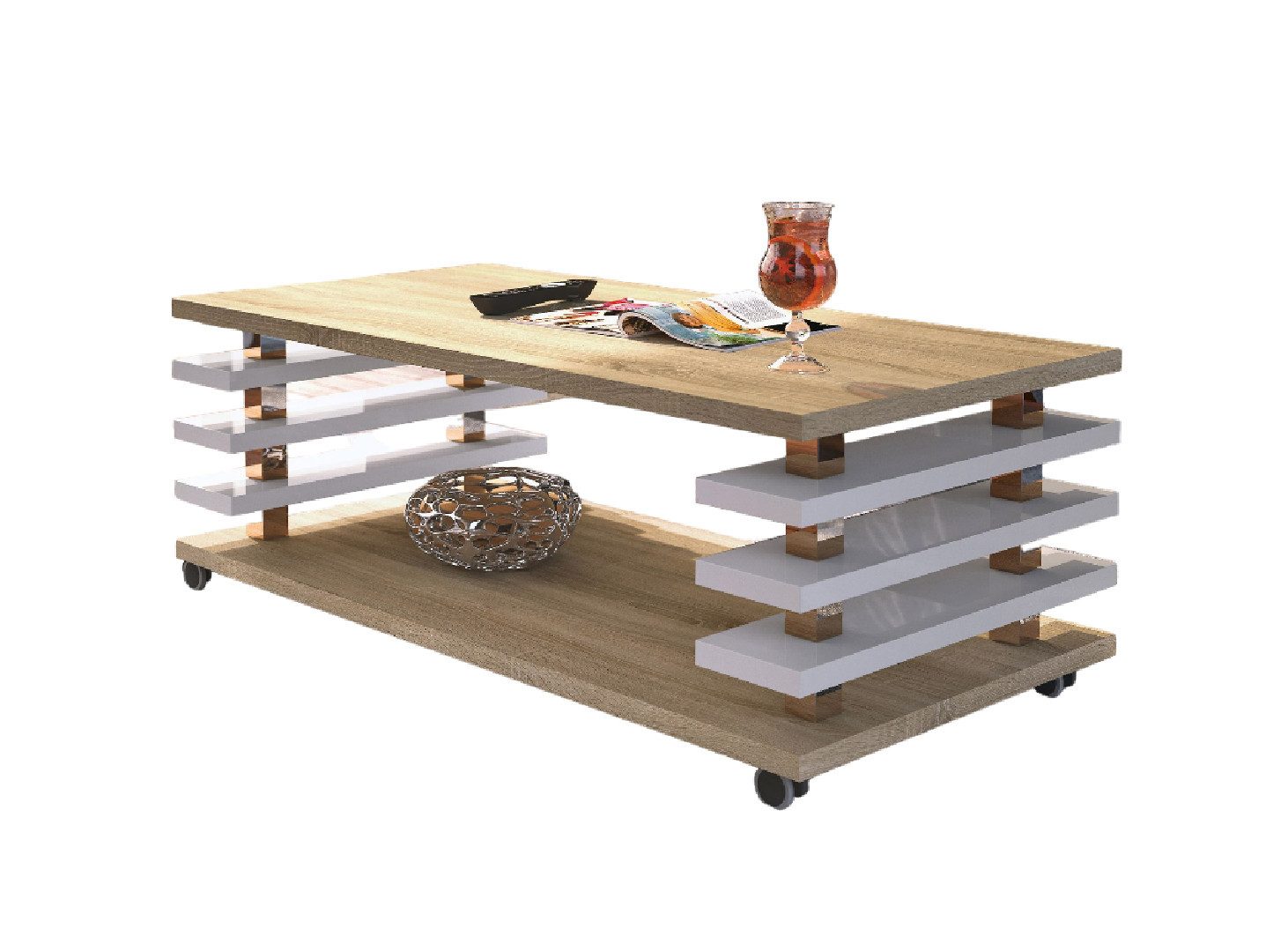 designimpex Couchtisch DC-3 Design Wohnzimmertisch Tisch günstig online kaufen