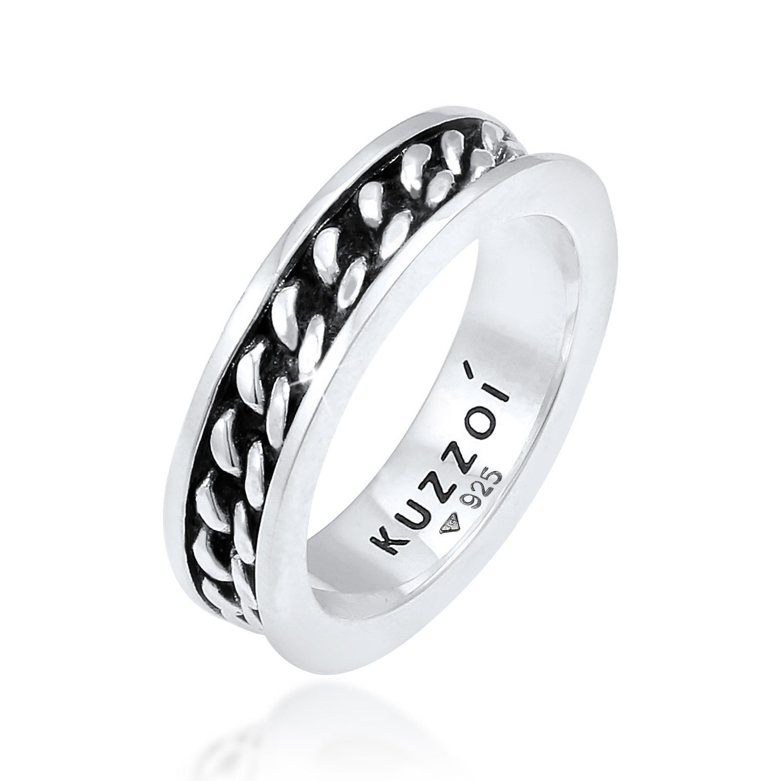 Kuzzoi Fingerring Ring für Herren (keine Angabe, 1-tlg)