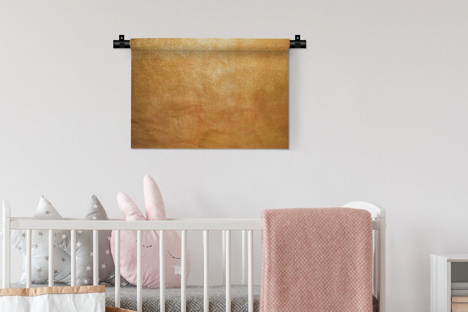 MuchoWow Wanddekoobjekt Eisen - - Kinderzimmer - Kleid, Wanddeko Metall für Gold Rost Wandbehang, Schlafzimmer, Wohnzimmer, Luxus, 