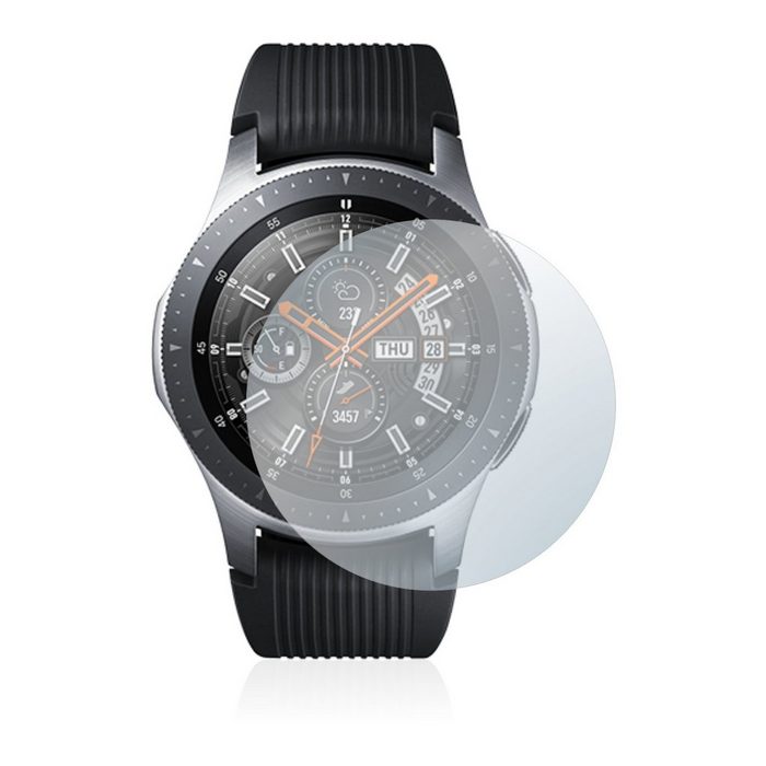 BROTECT flexible Panzerglasfolie für Samsung Galaxy Watch (46 mm) Displayschutzglas Schutzglas Glasfolie klar