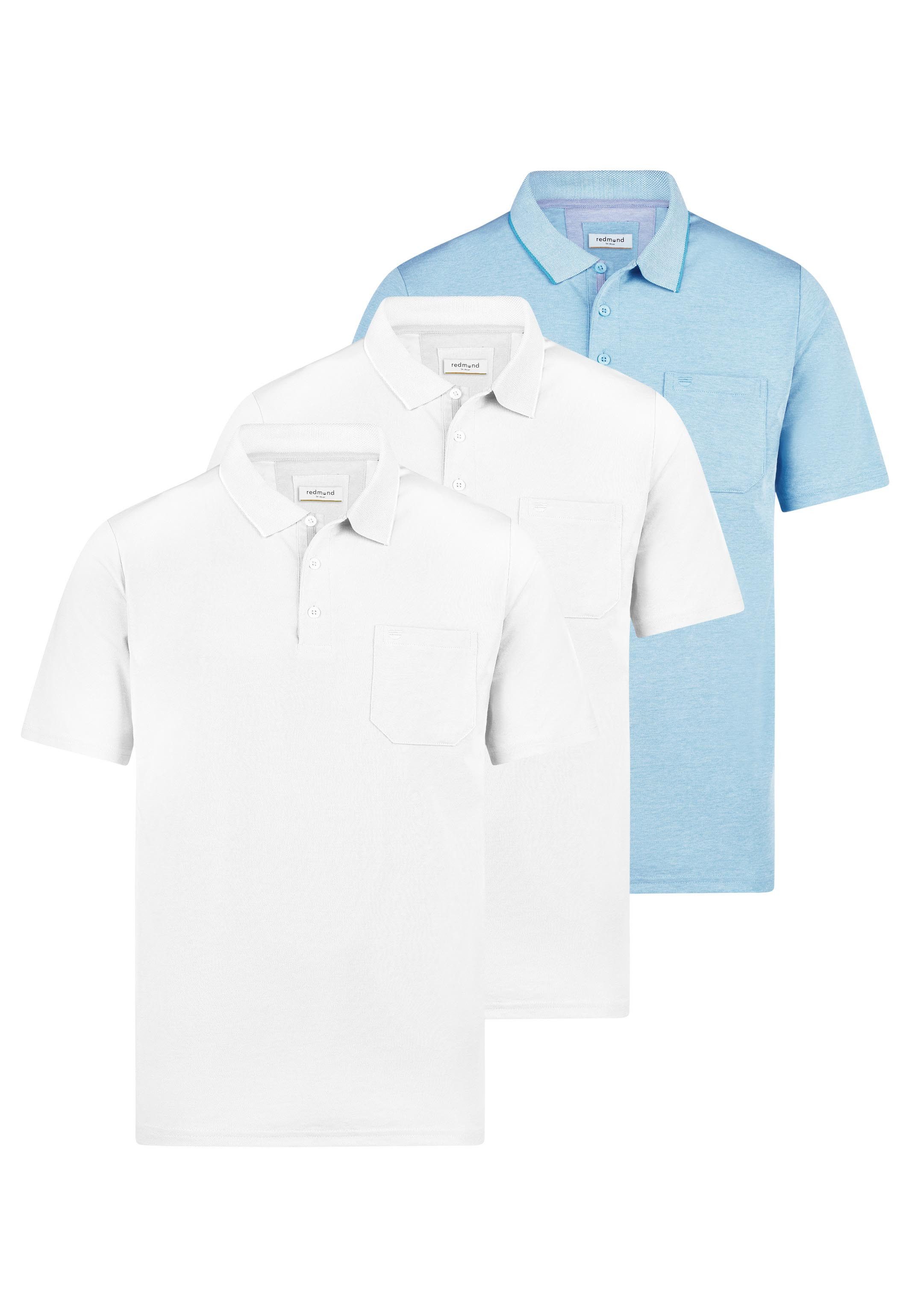 Poloshirt 3er Pack Basic
