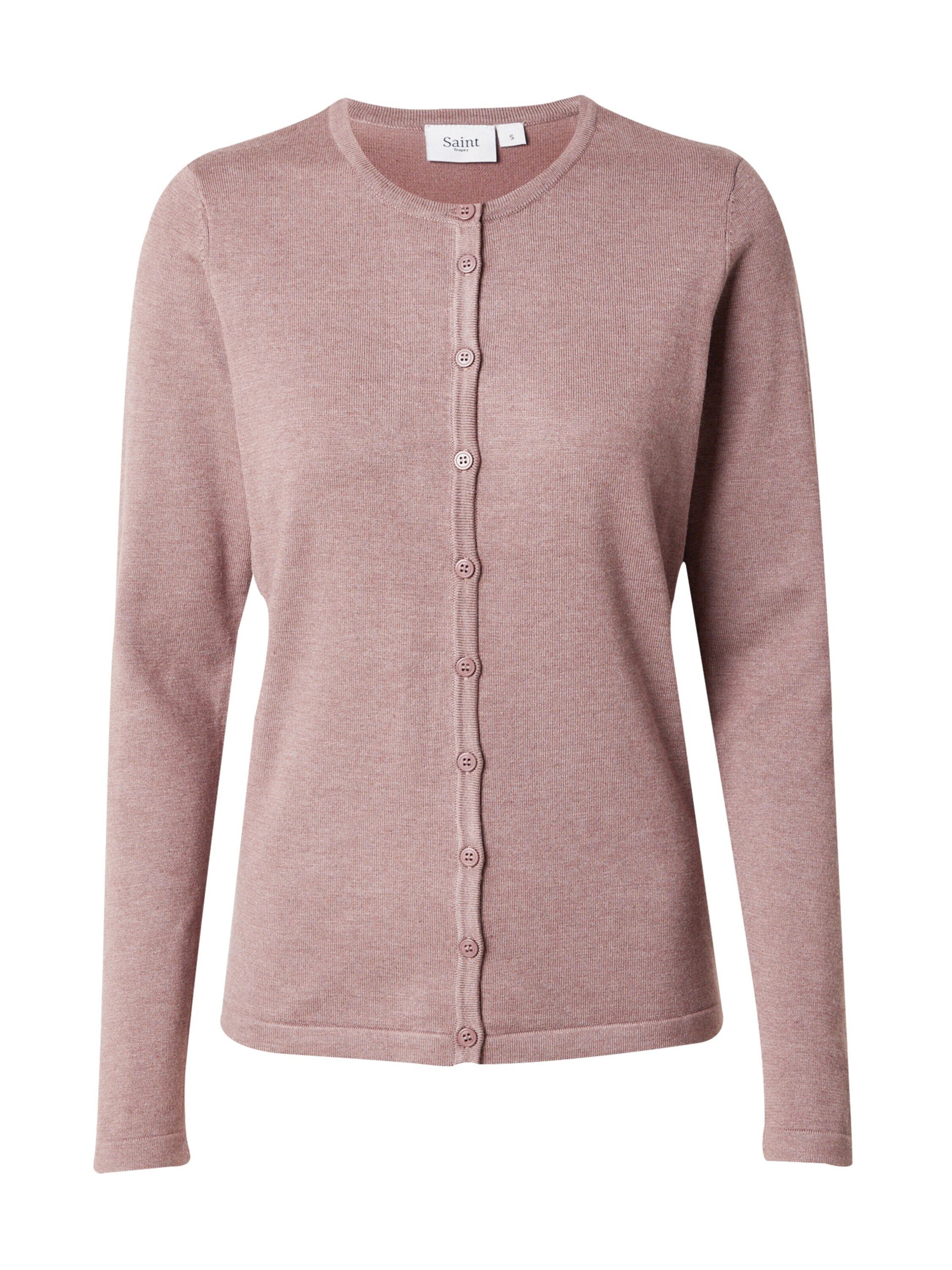 Saint Tropez Strickjacke Mila (1-tlg) Plain/ohne günstig online kaufen