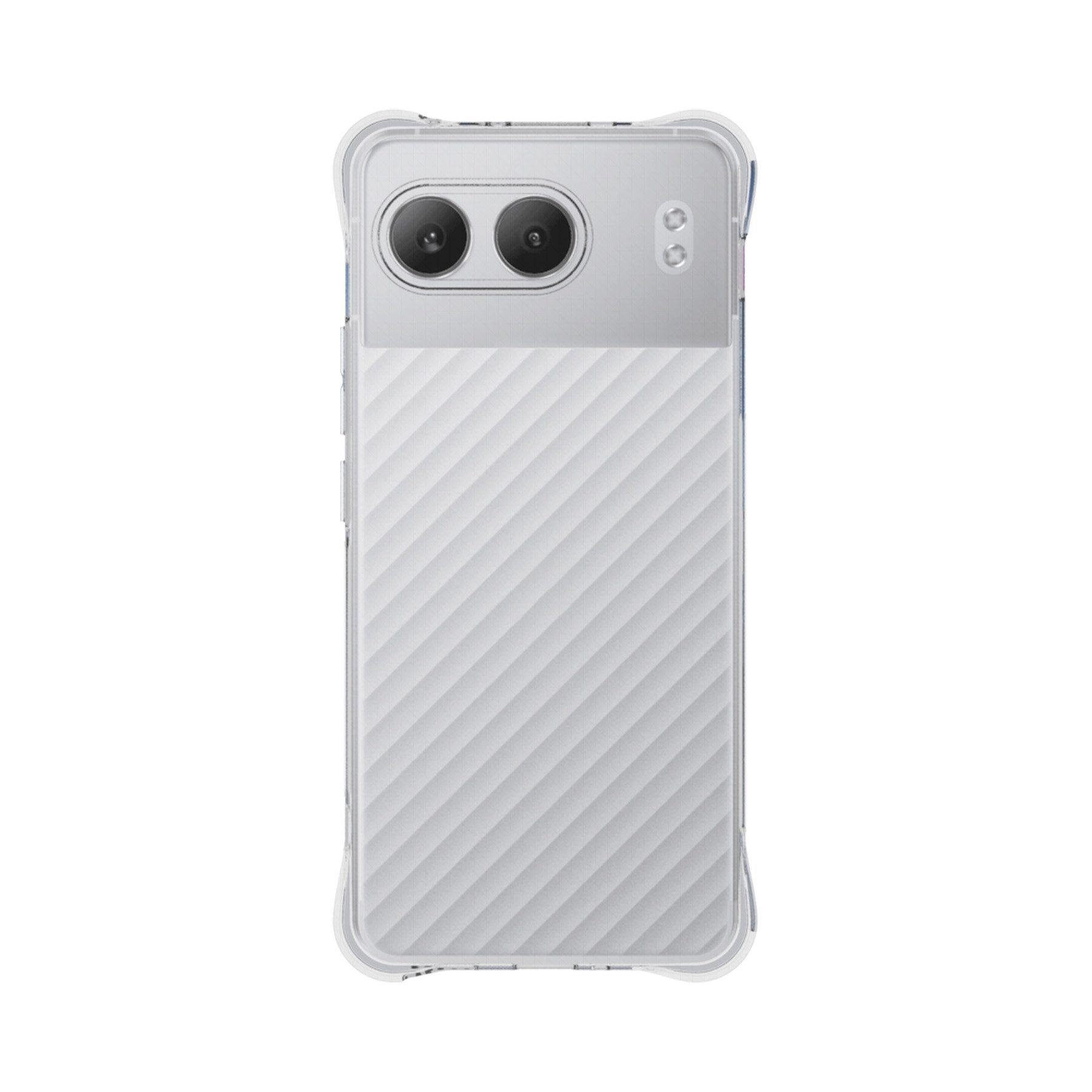 mtb more energy Smartphone-Hülle Clear Armor Case für OnePlus Nord 4 5G, Transparente TPU Schutzhülle Case Backcover mit Anti-Shock Verstärkung