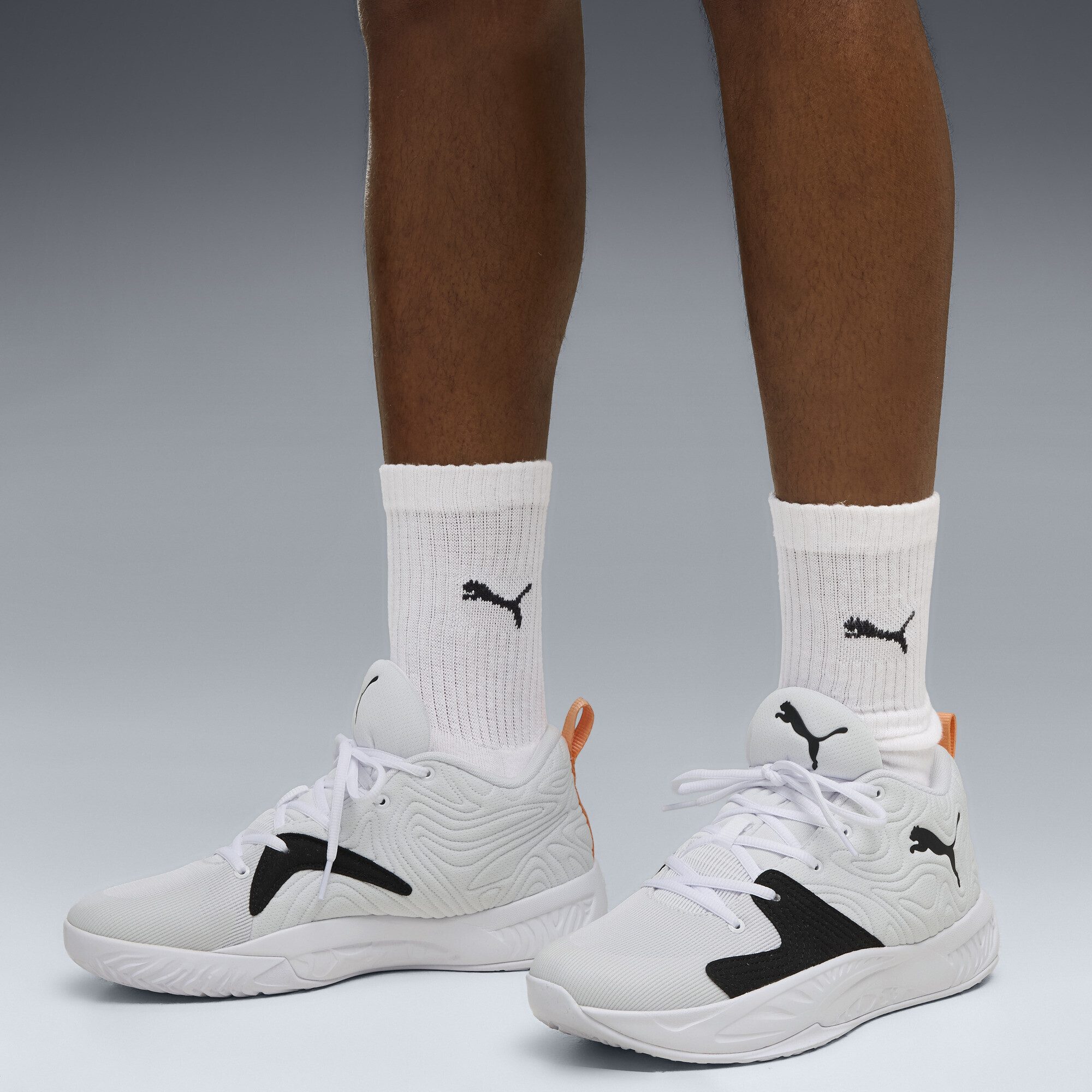 PUMA Court Pro 3 Mid Basketballschuhe Erwachsene Basketballschuh