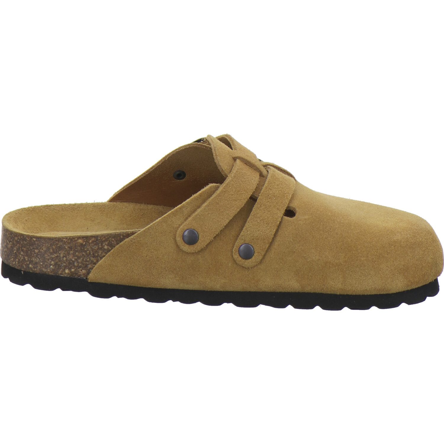 AFS-Schuhe 290284 Clogs Pantolette für Damen aus Leder mit Fußbett, Hausschuhe Made in Germany