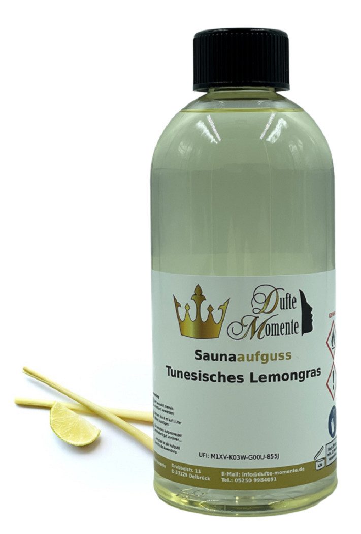 Dufte Momente Sauna-Aufgussset Tunesisches Lemongras 500ml günstig online kaufen