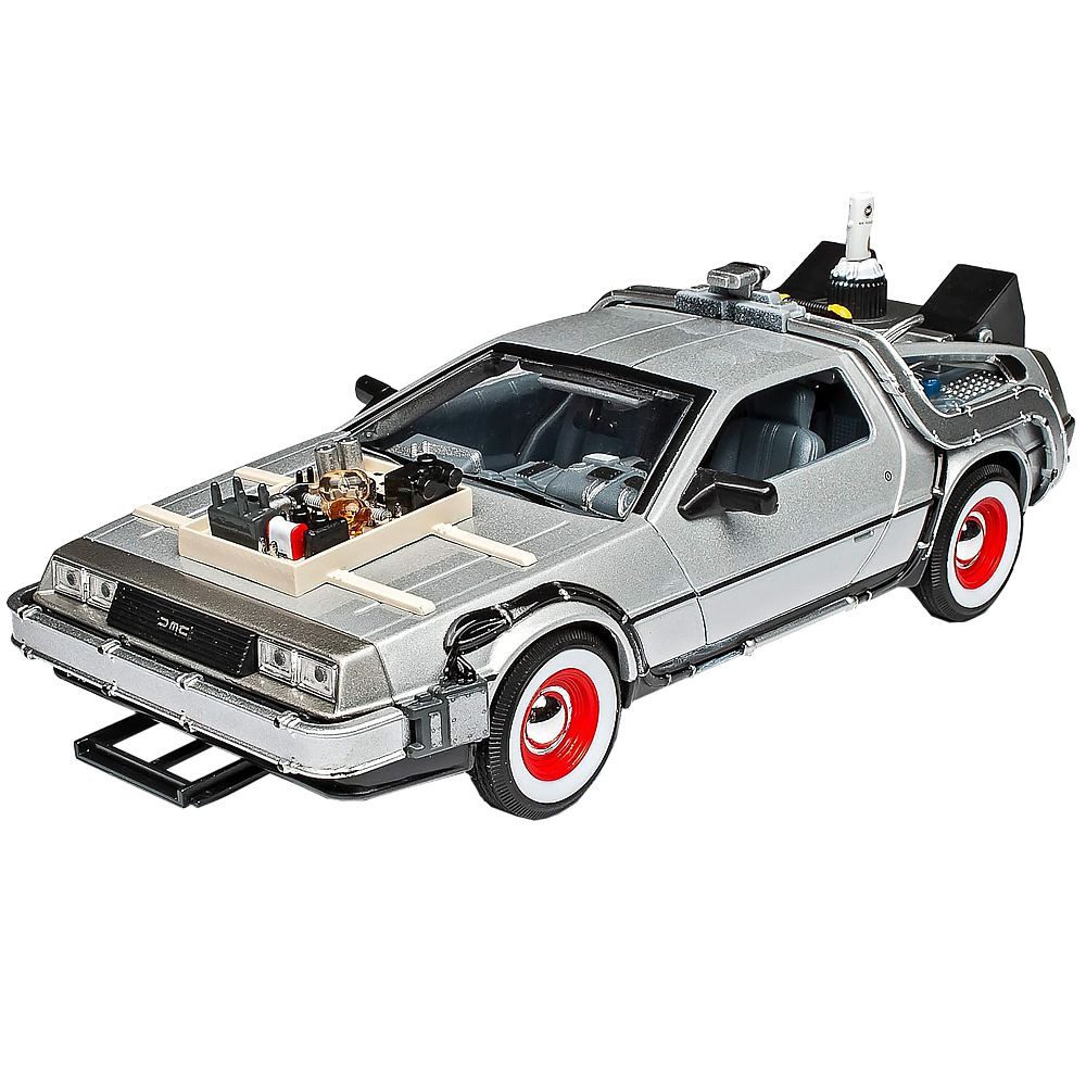 Welly Spielzeug-Auto Auto Delorean DMC Zeitmaschine Zurück in die Zukunft III Die-Cast