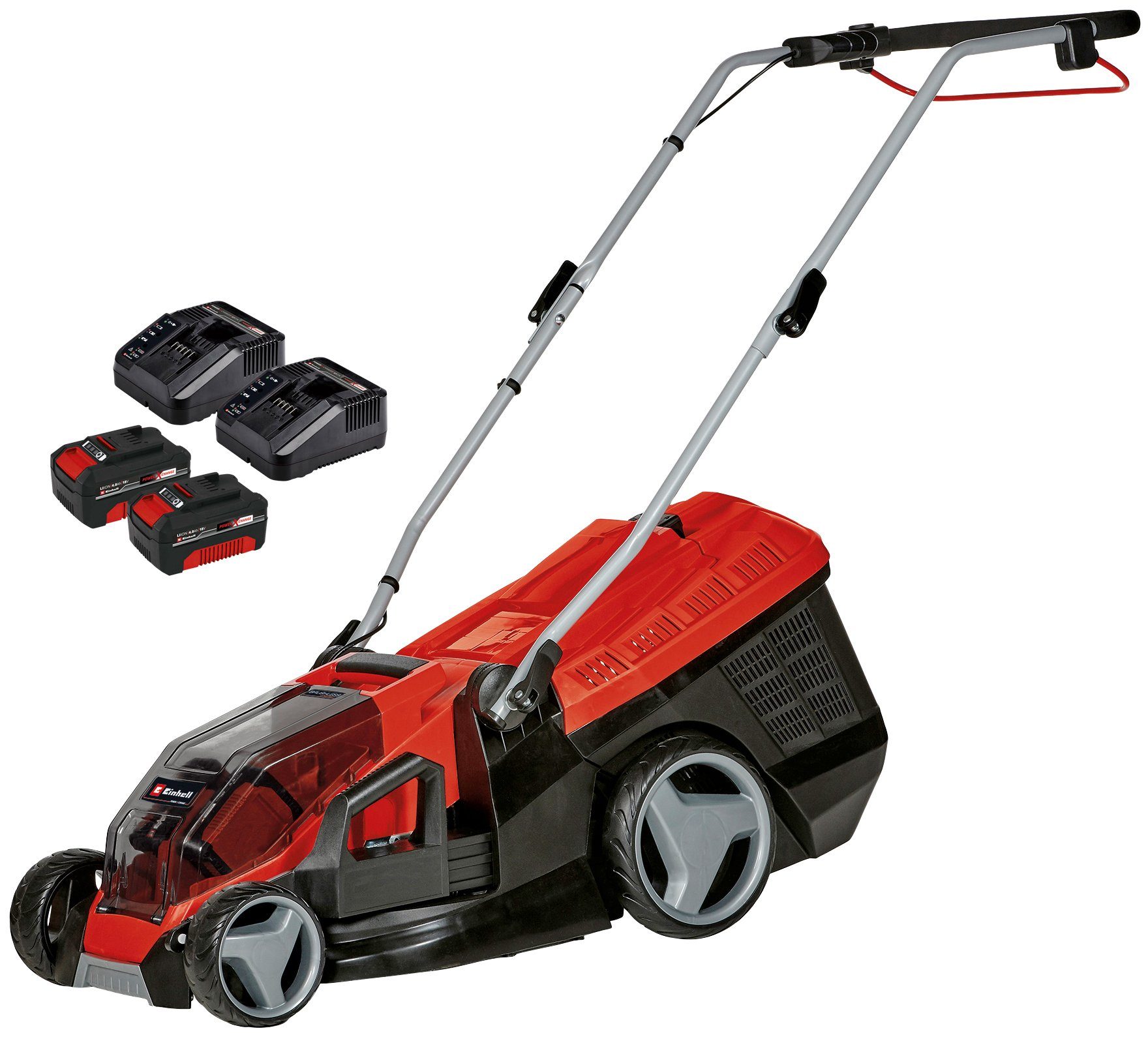 EINHELL AkkuRasenmäher »GECM 36/36 Li SET«, 36 cm Schnittbreite, inkl