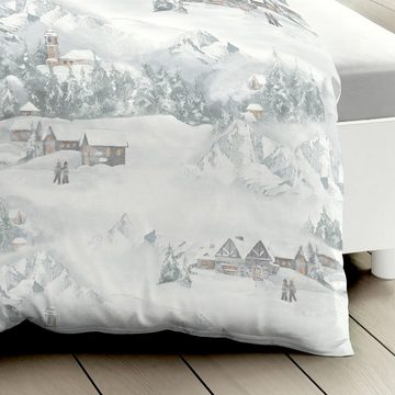 Bettwäsche Cozy, TRAUMSCHLAF, Biber, 2 teilig, wunderbar kuschelige Biber Bettwäsche