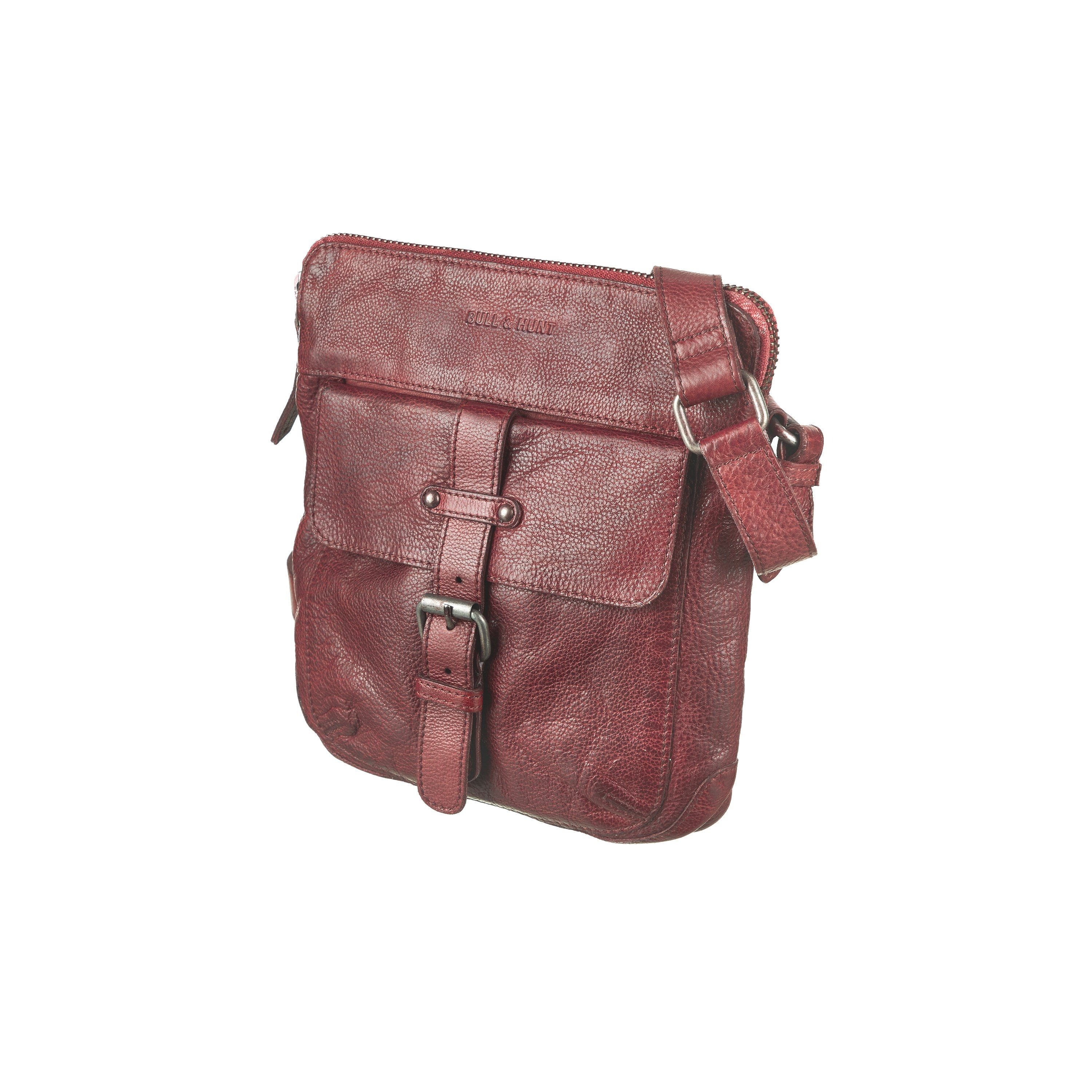 Bull small cognac & Messenger urban Hunt Bag