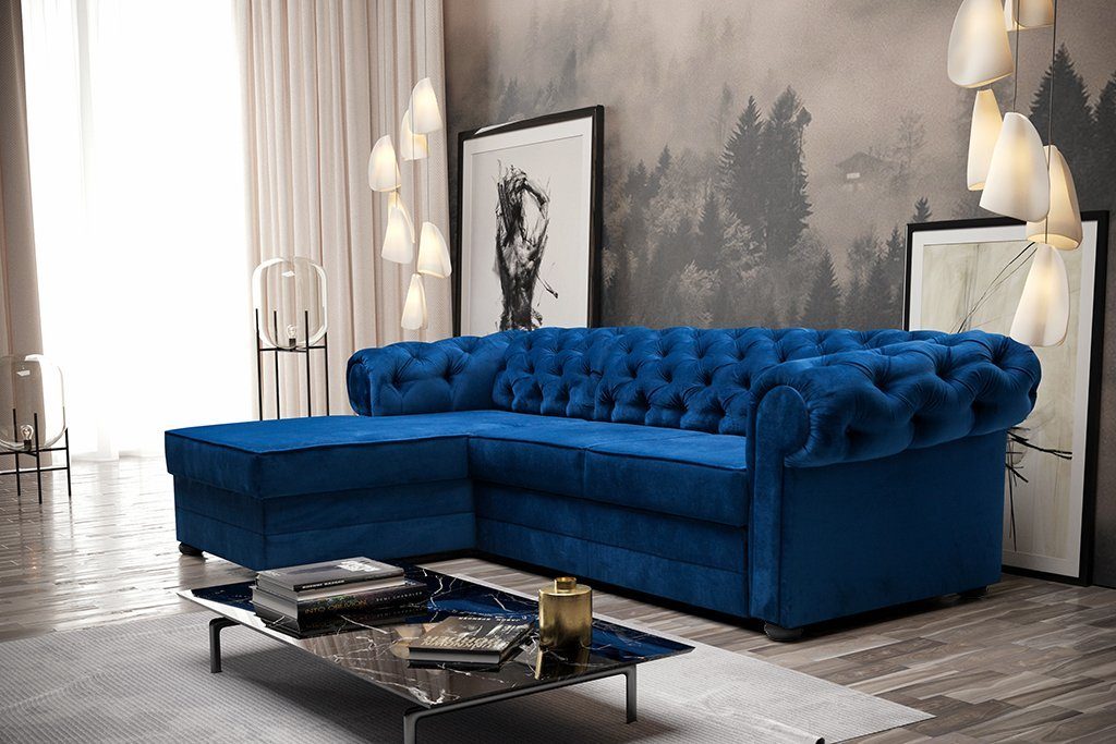 MOEBLO Ecksofa Avia, mit Schlaffunktion mit günstig online kaufen