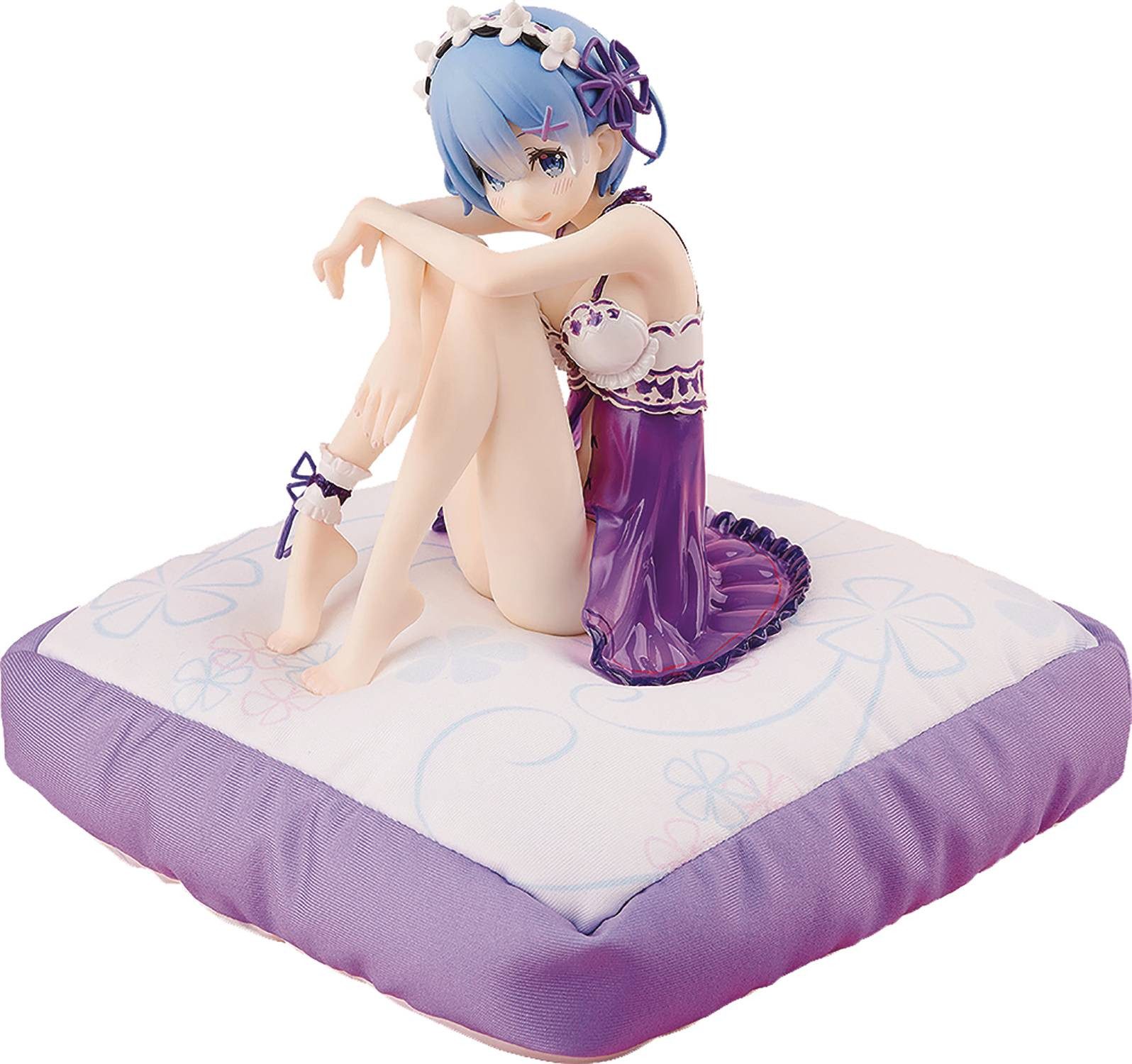 Kadokawa Sammelfigur Re:ZERO Starting Life in Another World 1/7 Rem Birthday Purple Lingeri