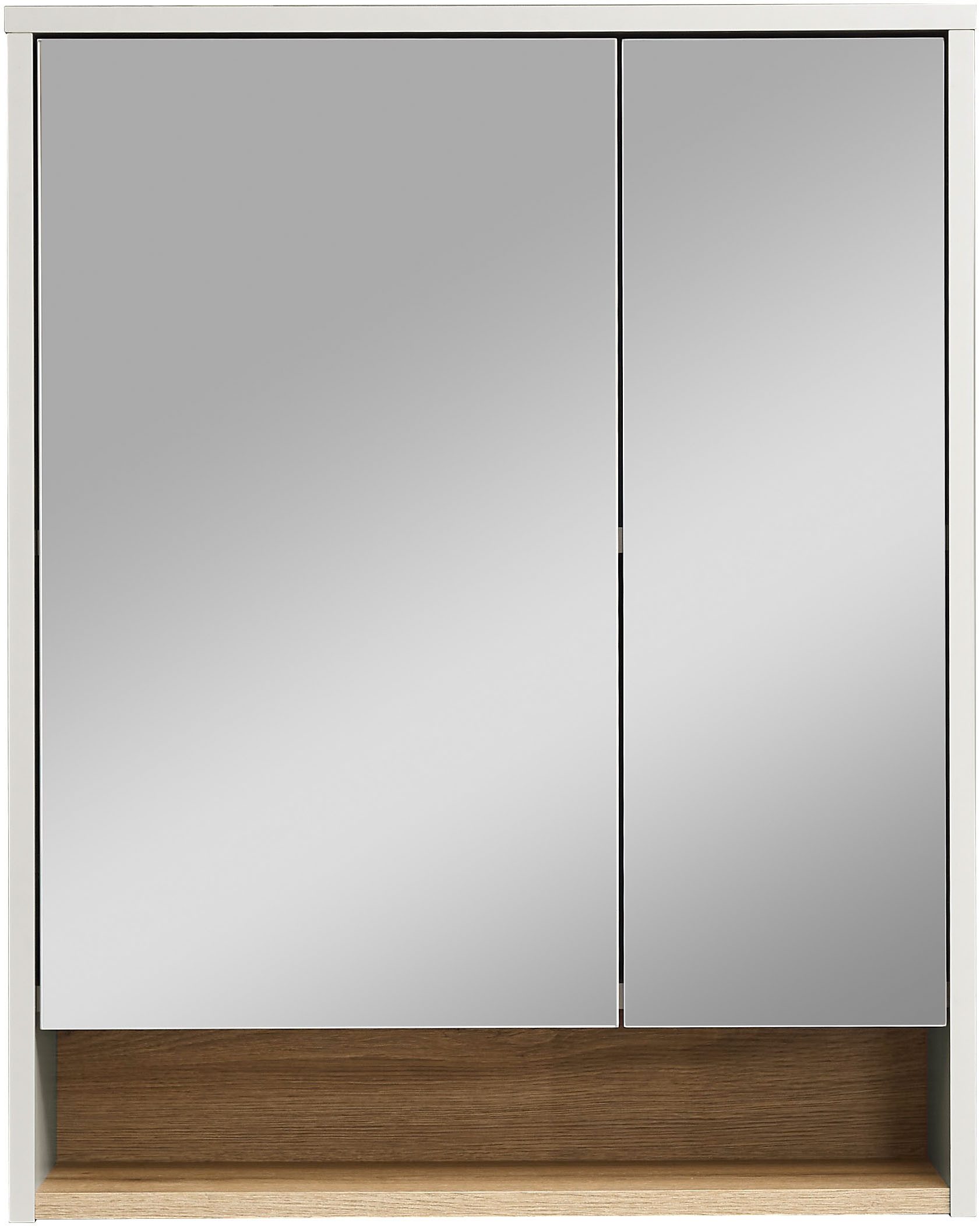 BASIC by Balculina Spiegelschrank Linea (1-St) Breite 60cm, Melaminbeschichtung