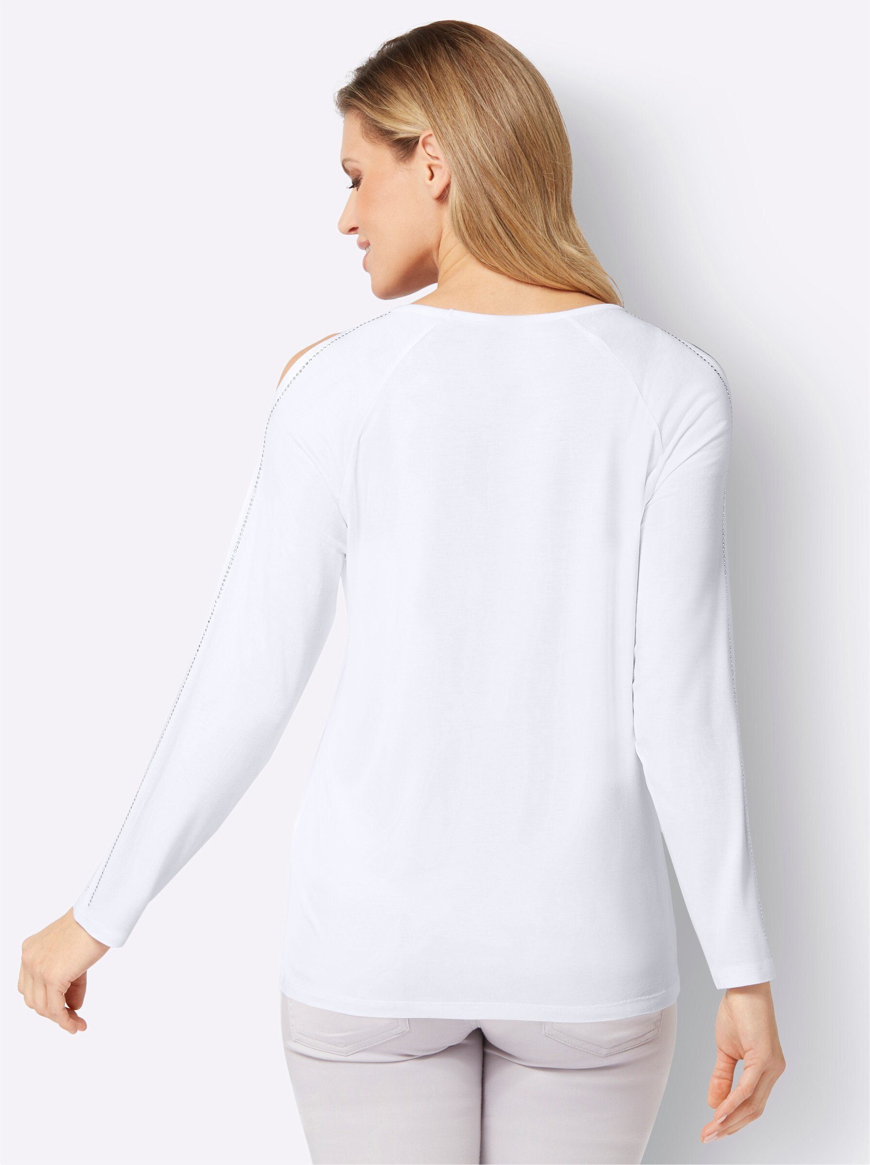 Sieh an! T-Shirt Langarm-Shirt Langarm