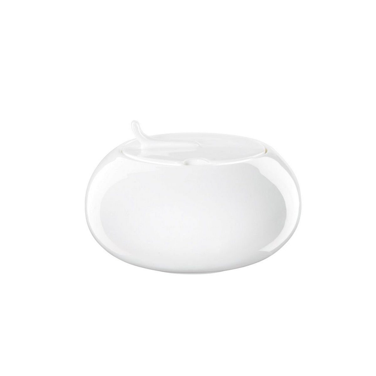 ASA SELECTION Zuckerdose A Table Weiß, Porzellan, Bone China, 0,15 L
