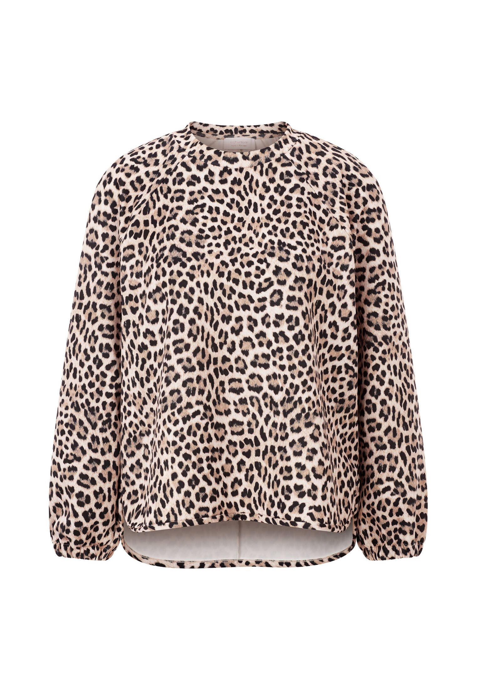 RICHROYAL Sweatshirt Damen Sweatshirt mit Animal-Print günstig online kaufen
