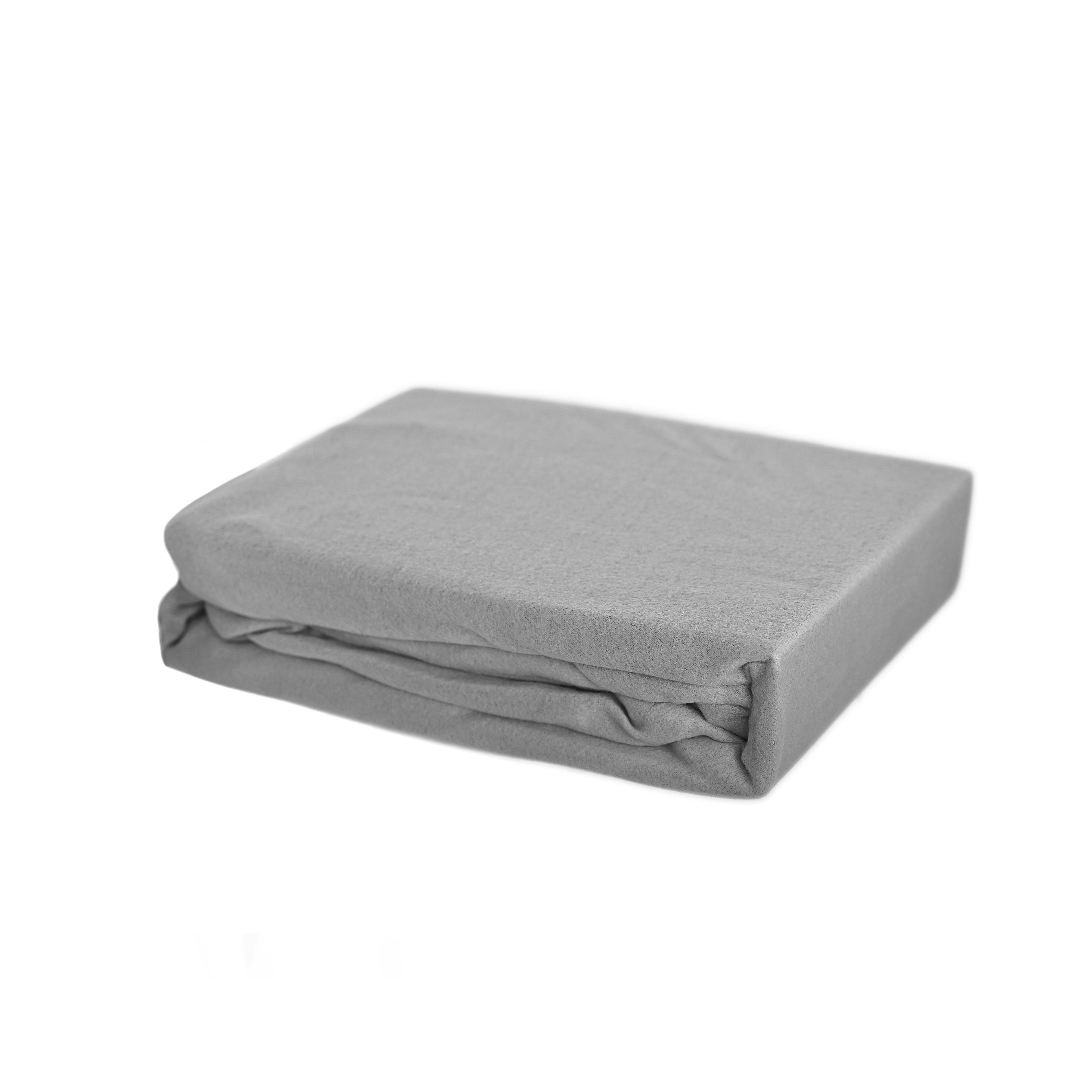 COFI 1453 Spannbettlaken Thermofleece mit Rundumgummizug - 125 gsm, Gummizug: Rundumgummizug, (1 Stück), Weiches, kuscheliges Thermofleece, Atmungsaktiv, Hautfreundlich