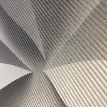 Schiebegardine FLYNN Schiebegardine, halbtransparent, 260x60 cm, grau, Blätterdruck, Vision S, (1 St), 100% Polyester