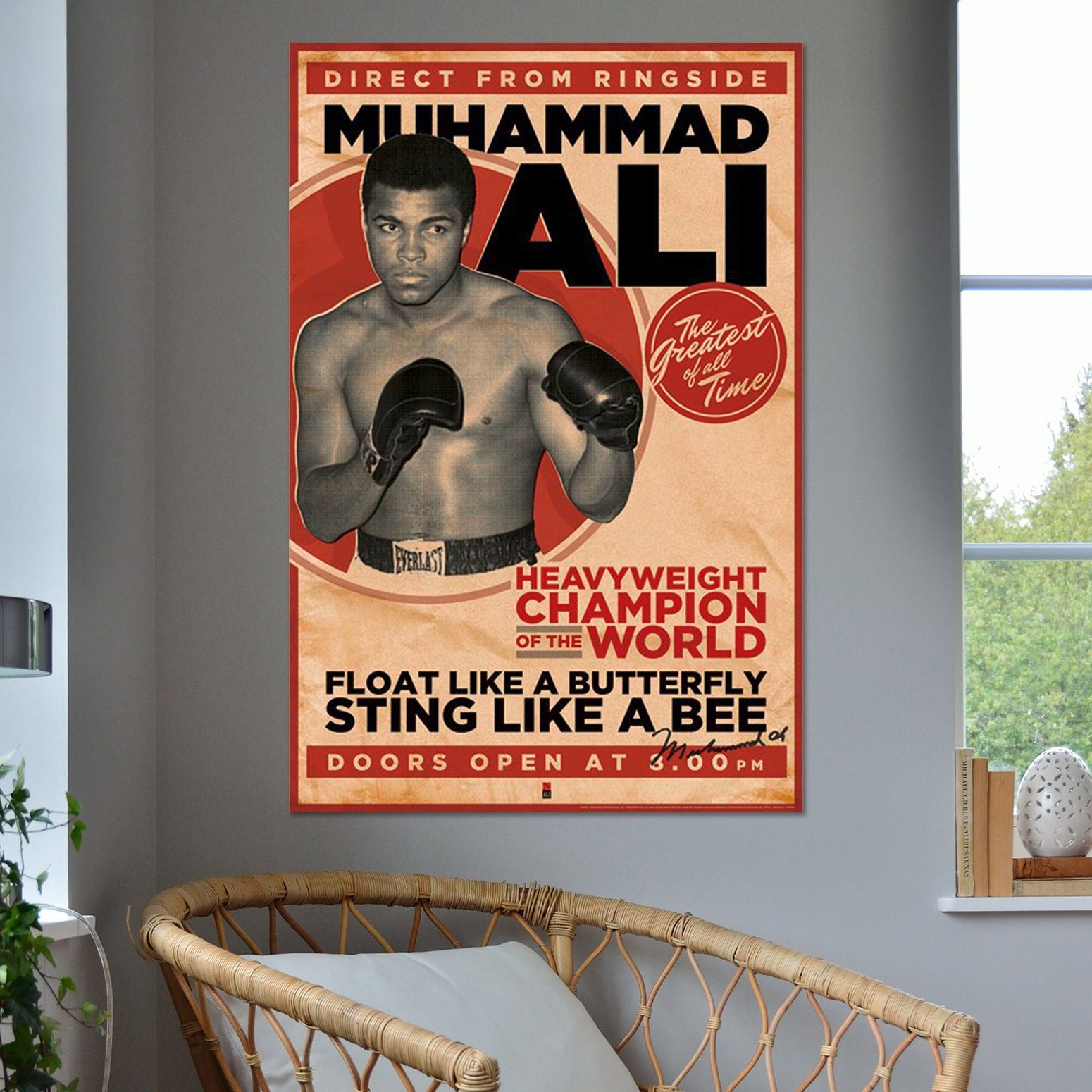 PYRAMID Poster Muhammad Ali Poster Vintage 61 x 91,5 cm – Bild 3 von 5