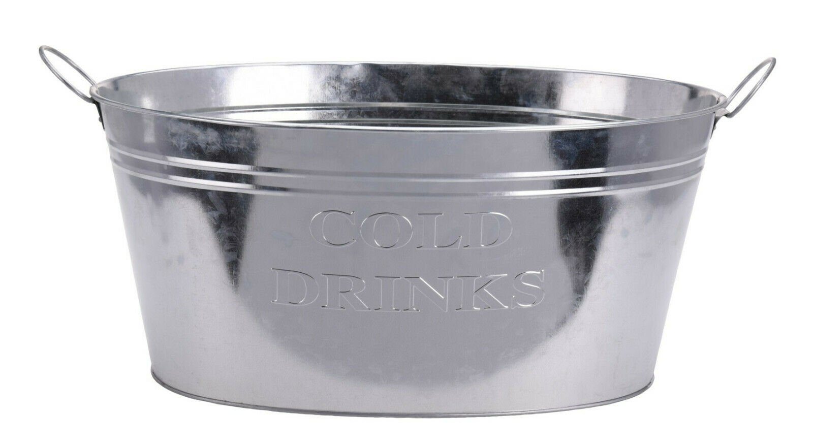 Eiseimer Getränkekühler Wanne Oval 24 Liter Eiseimer Sektkühler Eiskübel 50 cm