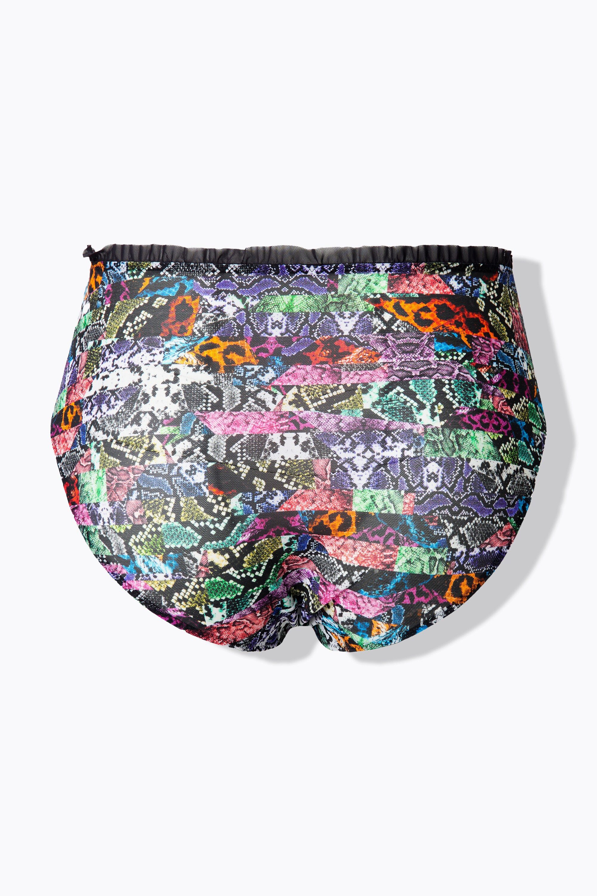 Ulla Popken Slip TruYou Midislip Animalmuster Mikrofaser – Bild 4 von 4