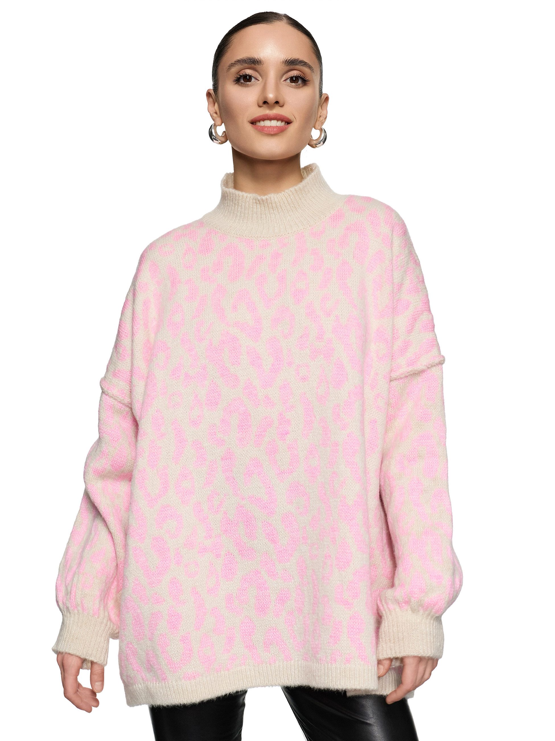 Worldclassca Longpullover WORLDCLASSCA Damen Oversize Strickpulllover günstig online kaufen