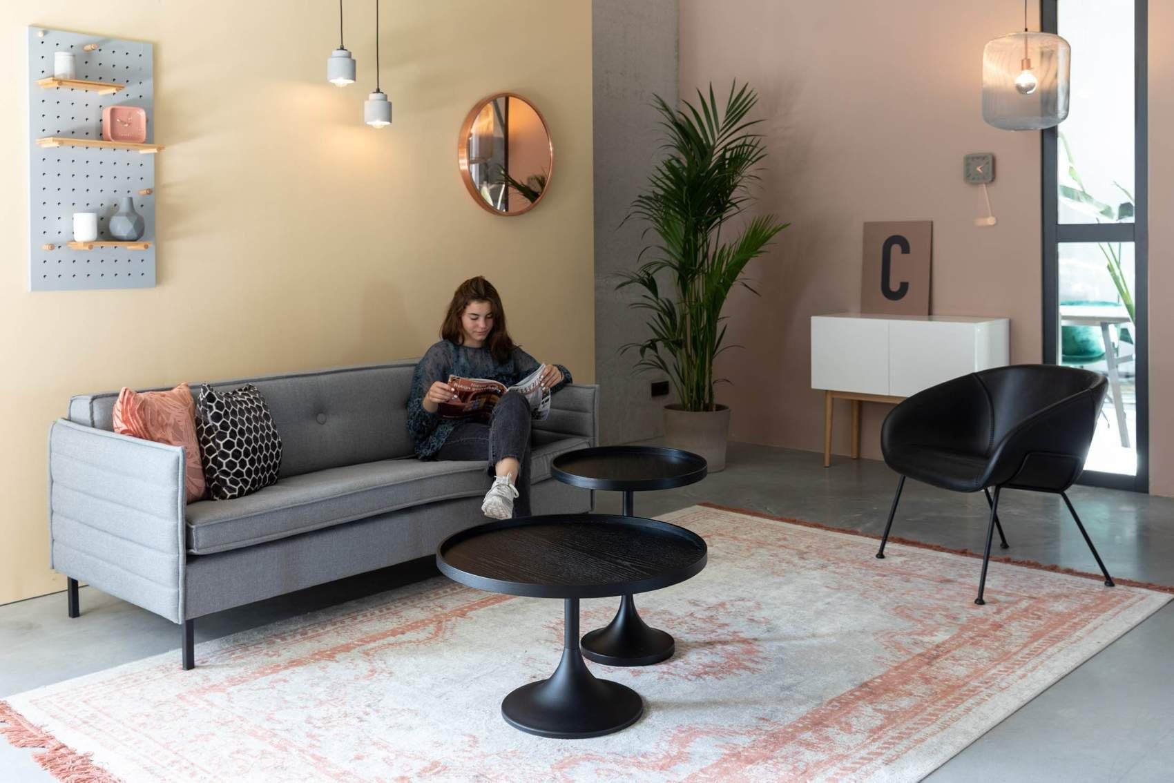 Zuiver Couchtisch Couchtisch JASON von Zuiver Ø 69 cm