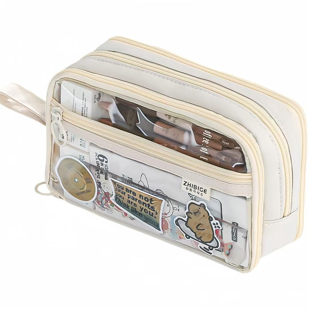 nsihing Federmäppchen kawaii Federmappe mit großer Kapazität, (Mäppchen für Mädchen, Jungen und Erwachsene), ideal für Schule, Hochschule und Büro