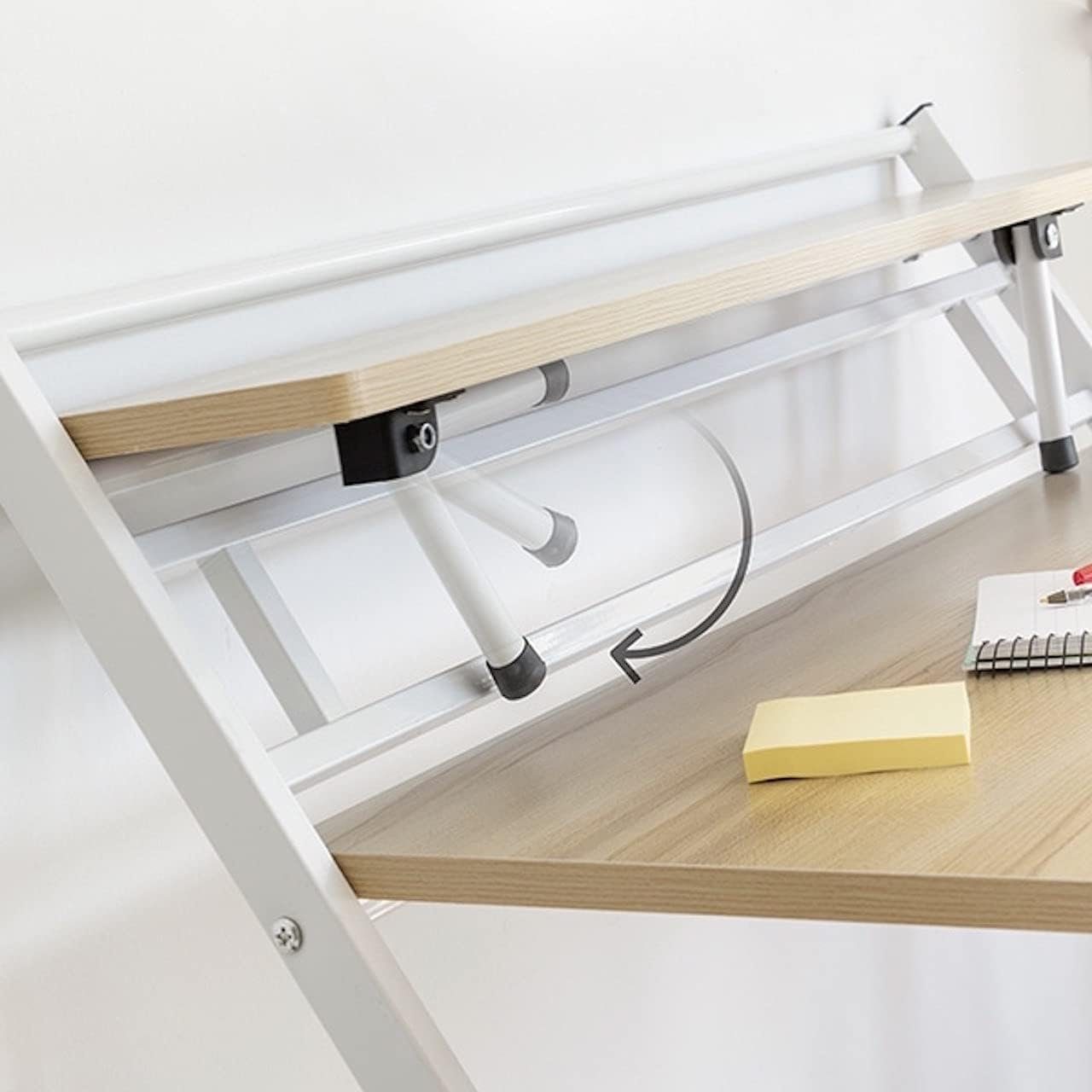 InnovaGoods Klapptisch klappbar mit MDF Ablage,(1 St),Computertisch,Holz