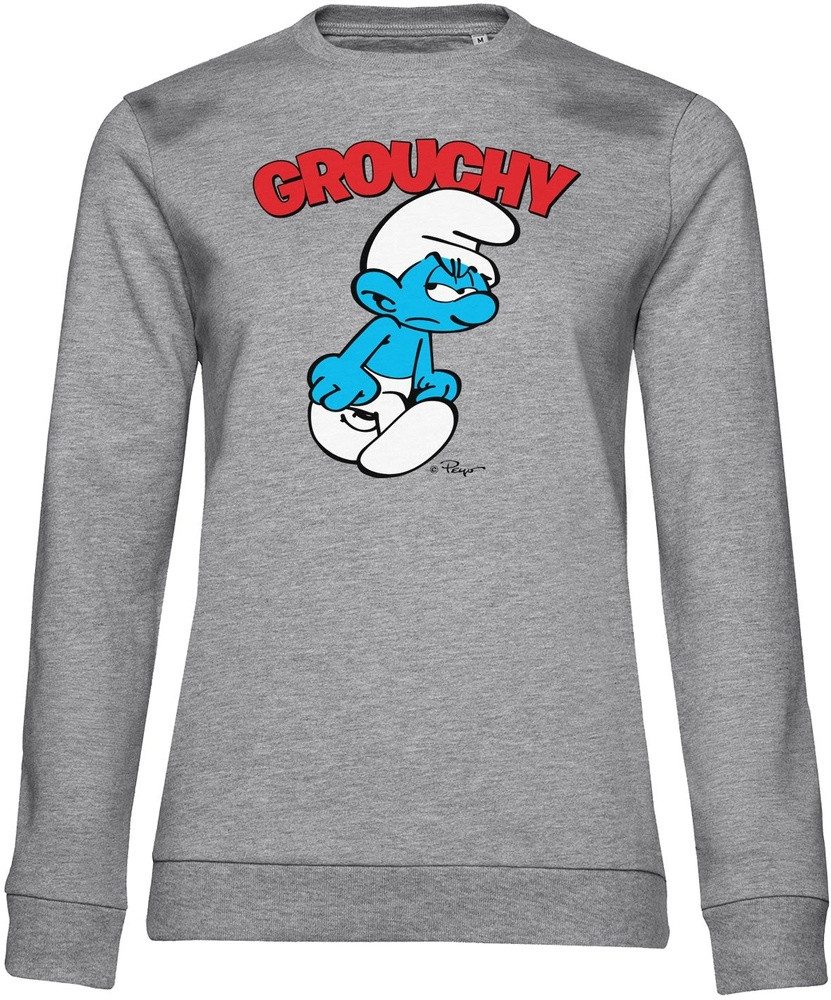 Die Schlümpfe Rundhalspullover Grouchy Girly Sweatshirt