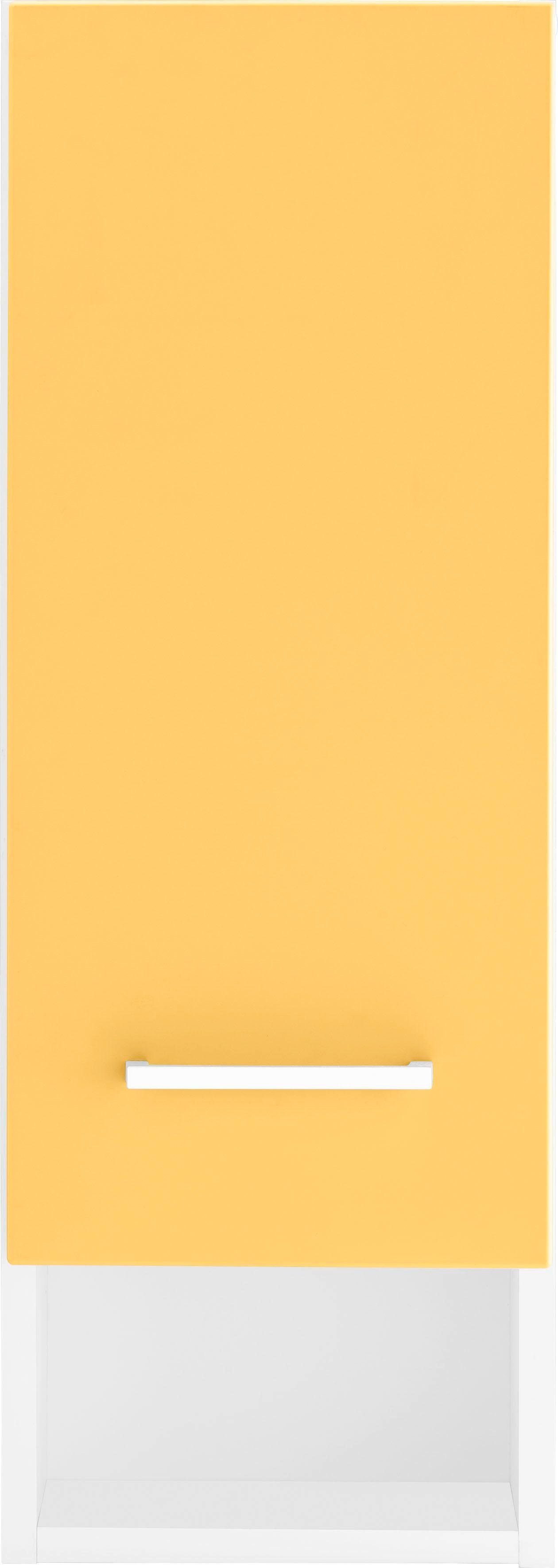 HELD MÖBEL Hängeschrank gelb/weiß Ribera