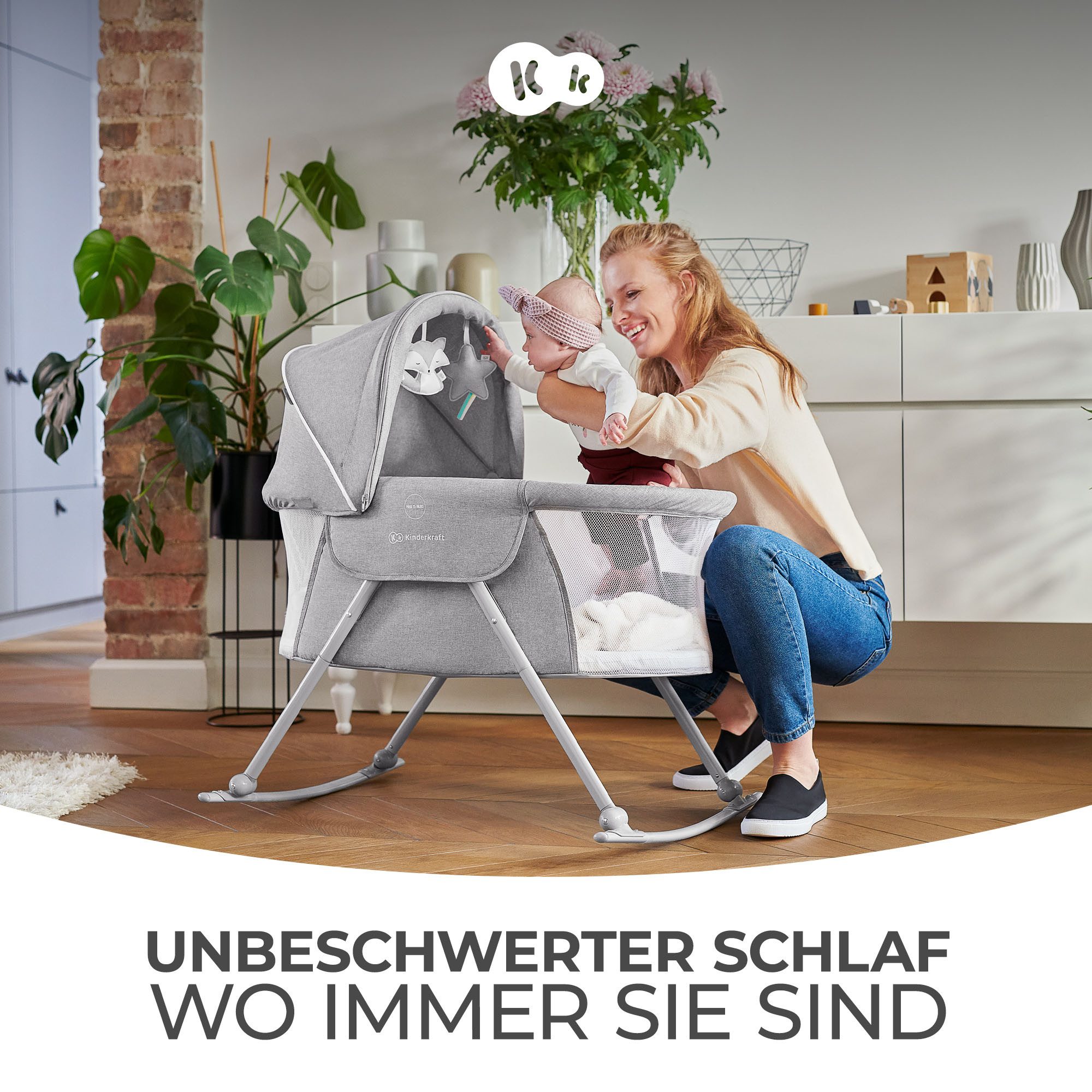 Kinderkraft Baby-Reisebett LOVI