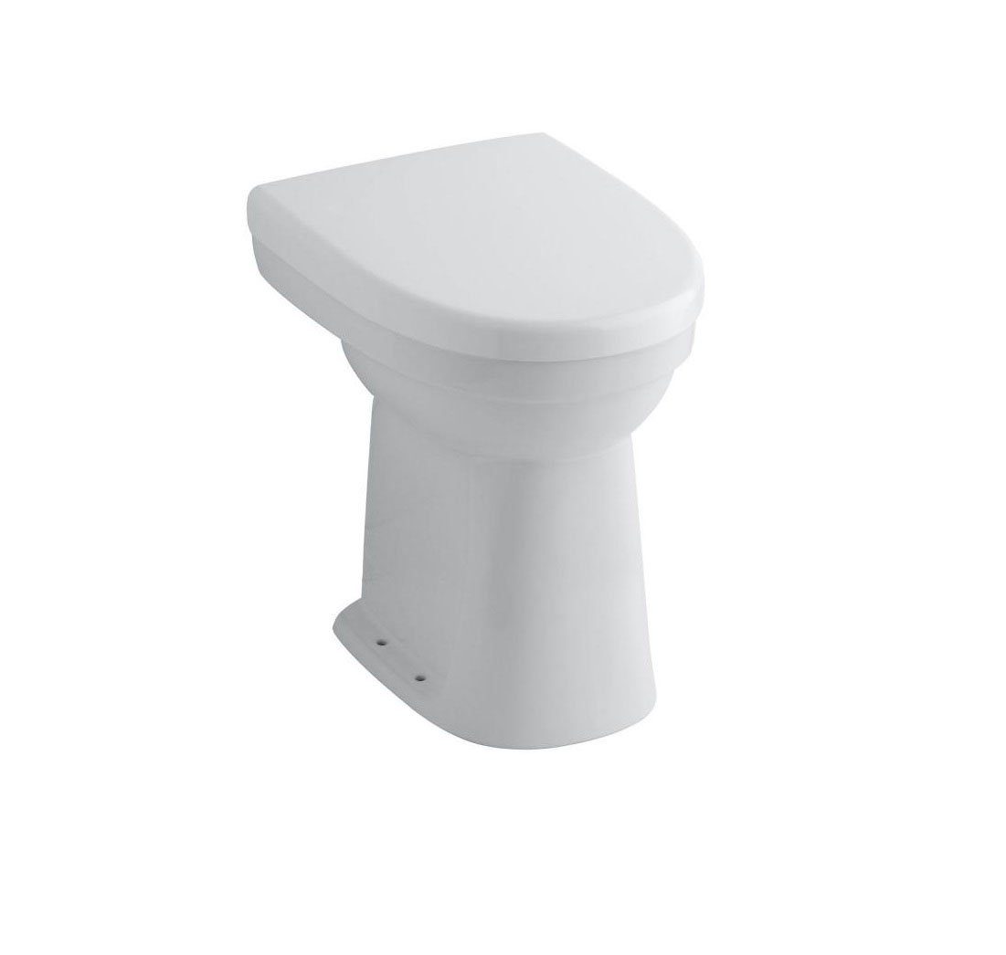 GEBERIT Flachspül-WC »Renova Comfort«, bodenstehend, Abgang senkrecht, Stand -WC, erhöht/barrierefrei, KeraTect