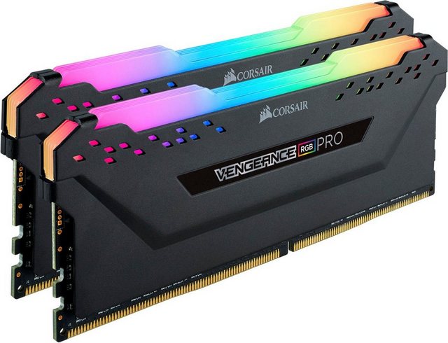 Corsair »VENGEANCE® RGB PRO 16 GB (2 x 8 GB) DDR4 DRAM 3.000 MHz C15« PC Arbeitsspeicher  - Onlineshop OTTO